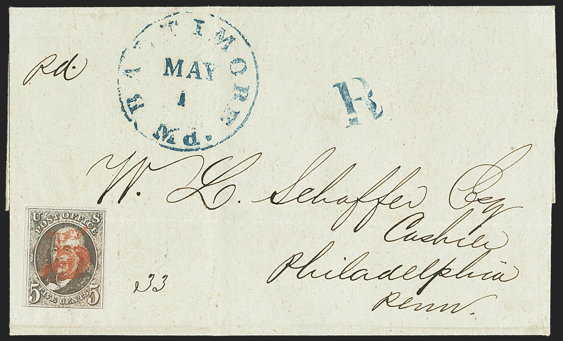 Sale no. 1155 — Lot no. 3156 — Siegel Auction Galleries