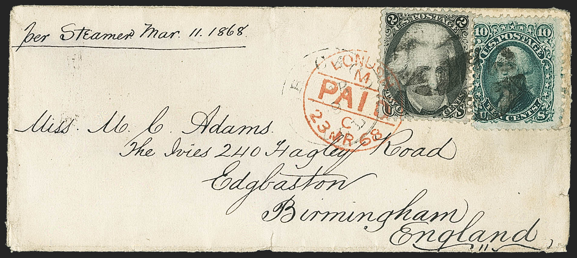 Sale no. 1155 — Lot no. 3201 — Siegel Auction Galleries