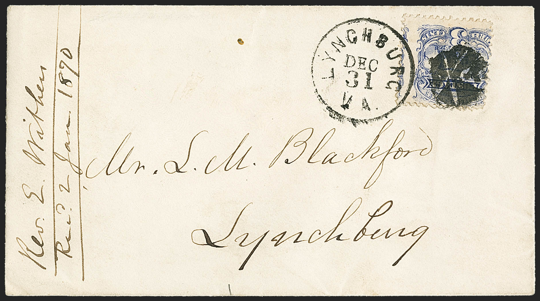 Sale no. 1155 — Lot no. 3204 — Siegel Auction Galleries