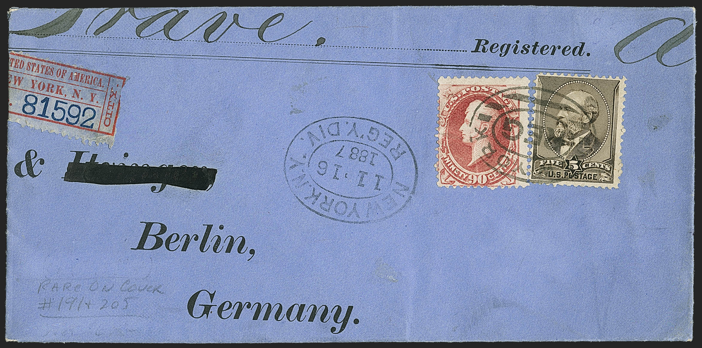 Sale no. 1155 — Lot no. 3209 — Siegel Auction Galleries