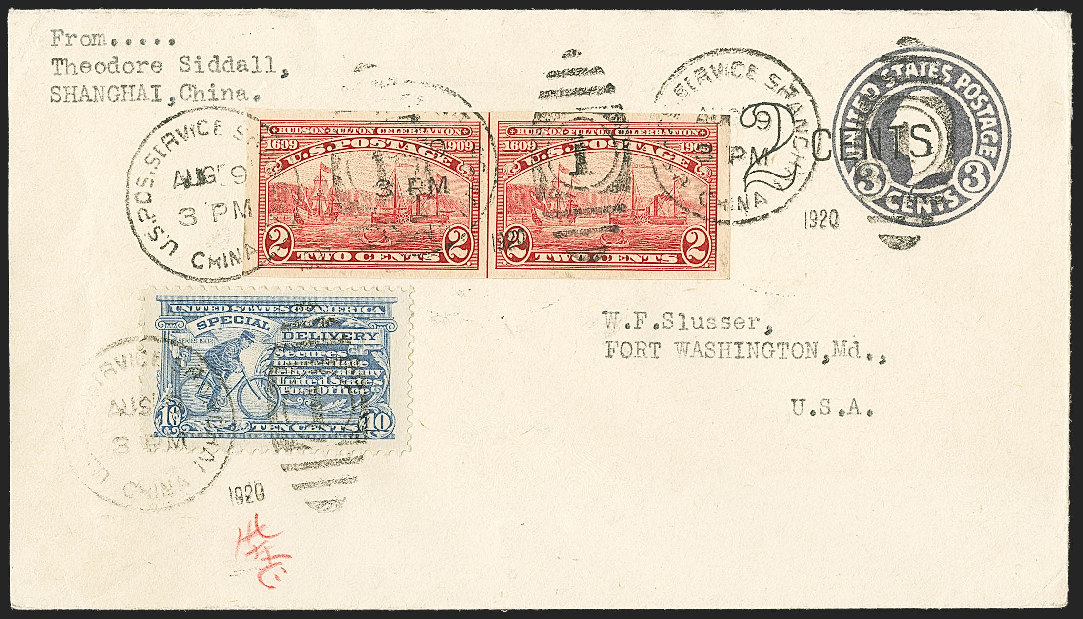 Sale no. 1155 — Lot no. 3216 — Siegel Auction Galleries