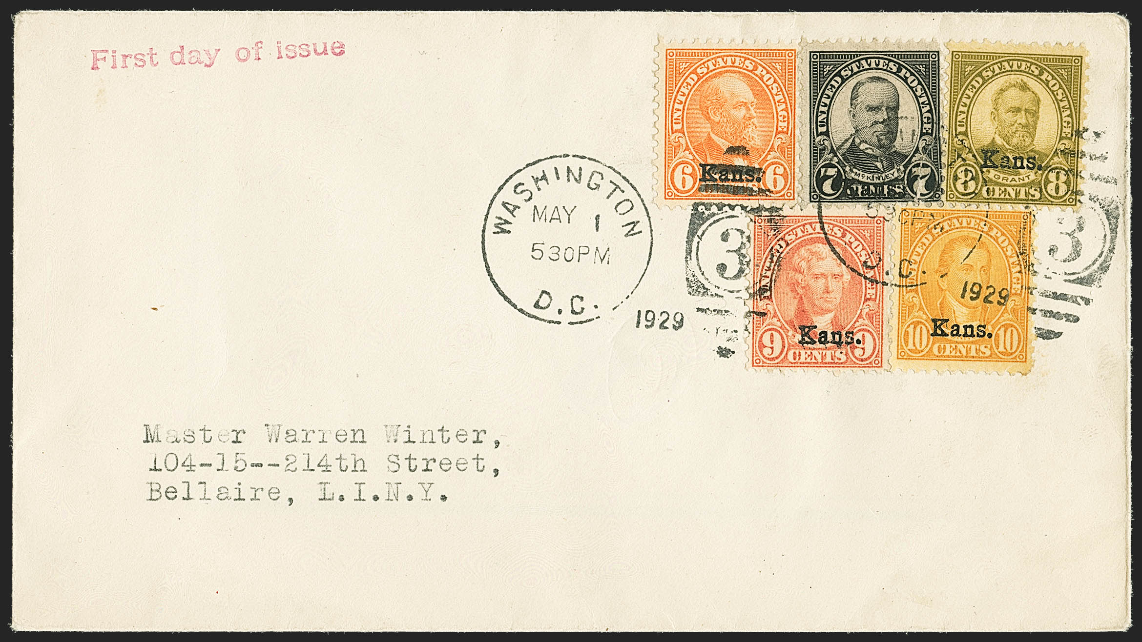 Sale no. 1155 — Lot no. 3222 — Siegel Auction Galleries