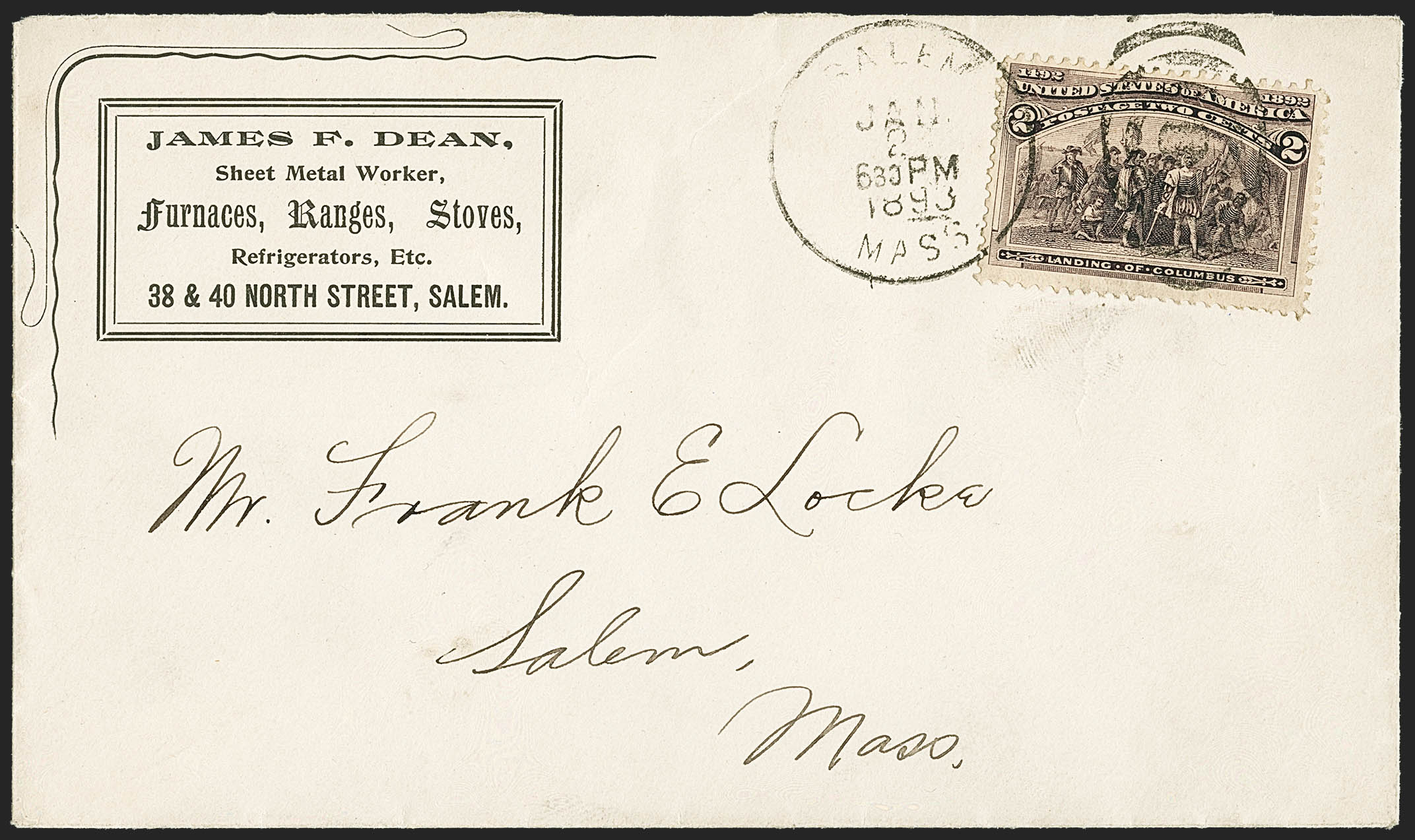 Sale no. 1159 — Lot no. 199 — Siegel Auction Galleries