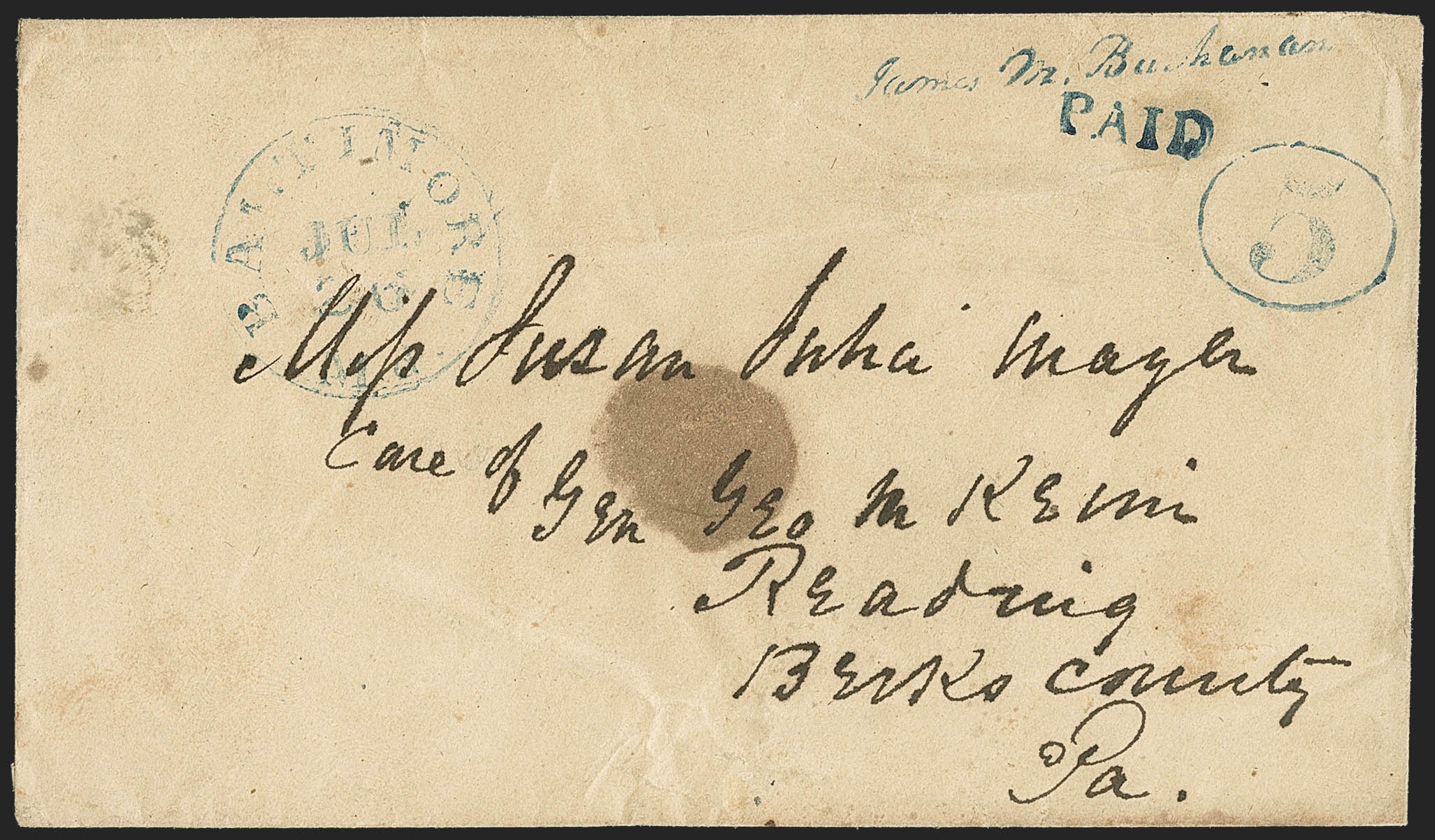 Sale no. 1159 — Lot no. 20 — Siegel Auction Galleries