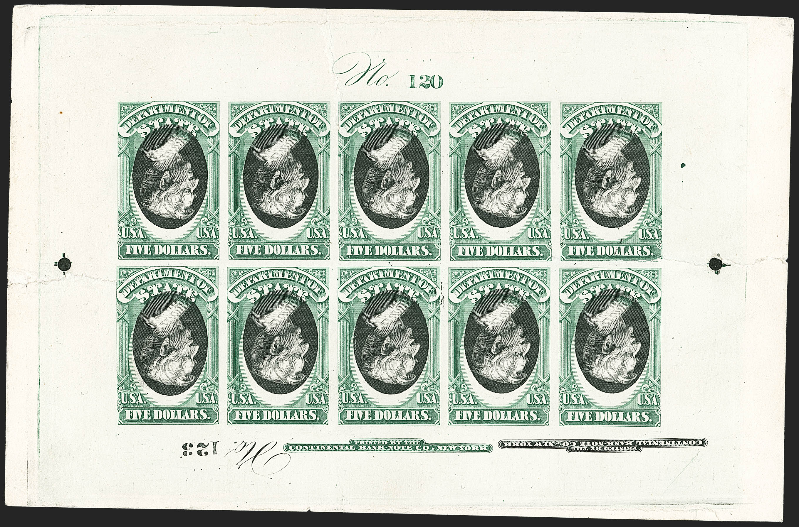 Sale no. 1159 — Lot no. 282 — Siegel Auction Galleries