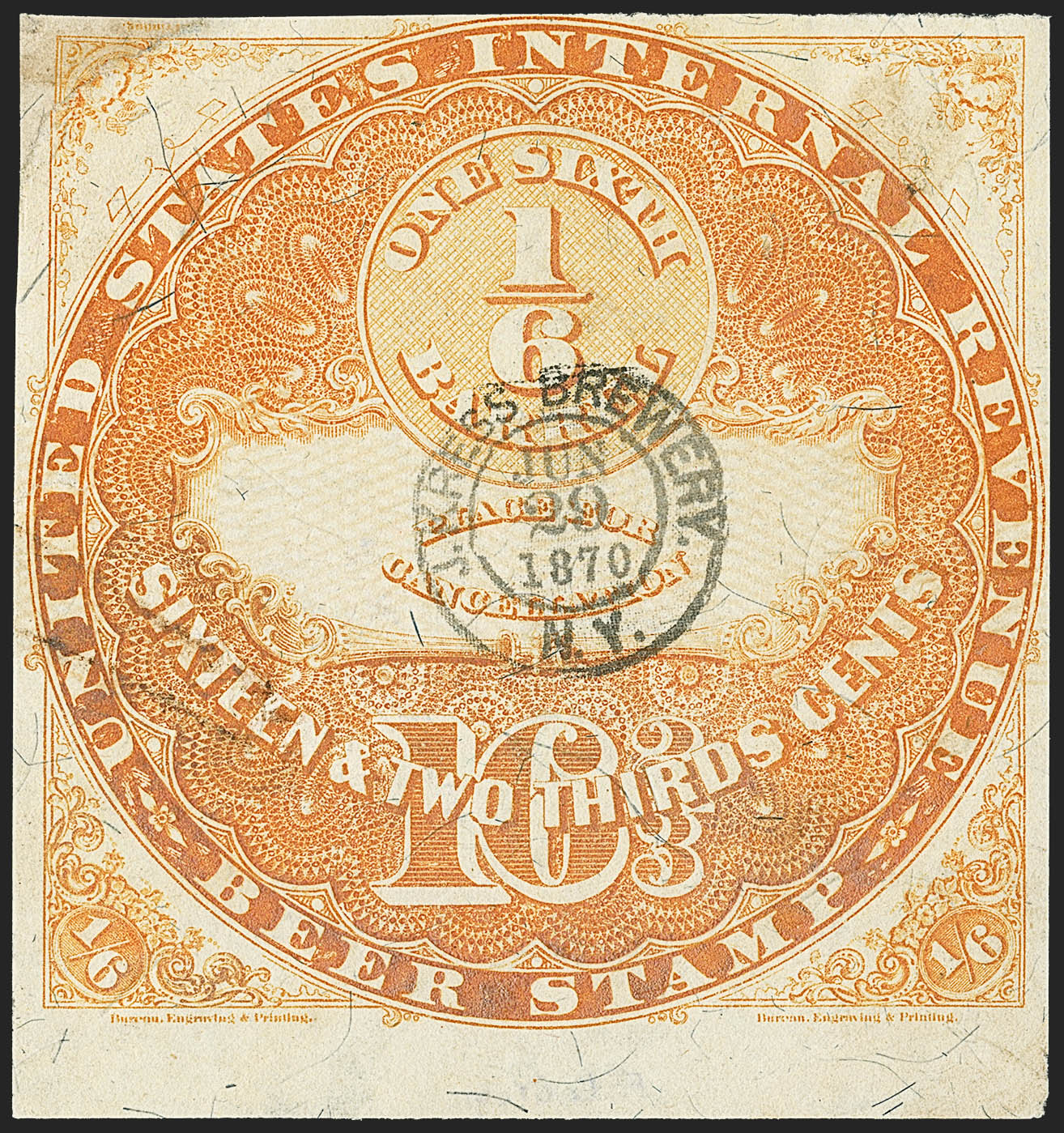 Sale no. 1164 — Lot no. 537 — Siegel Auction Galleries