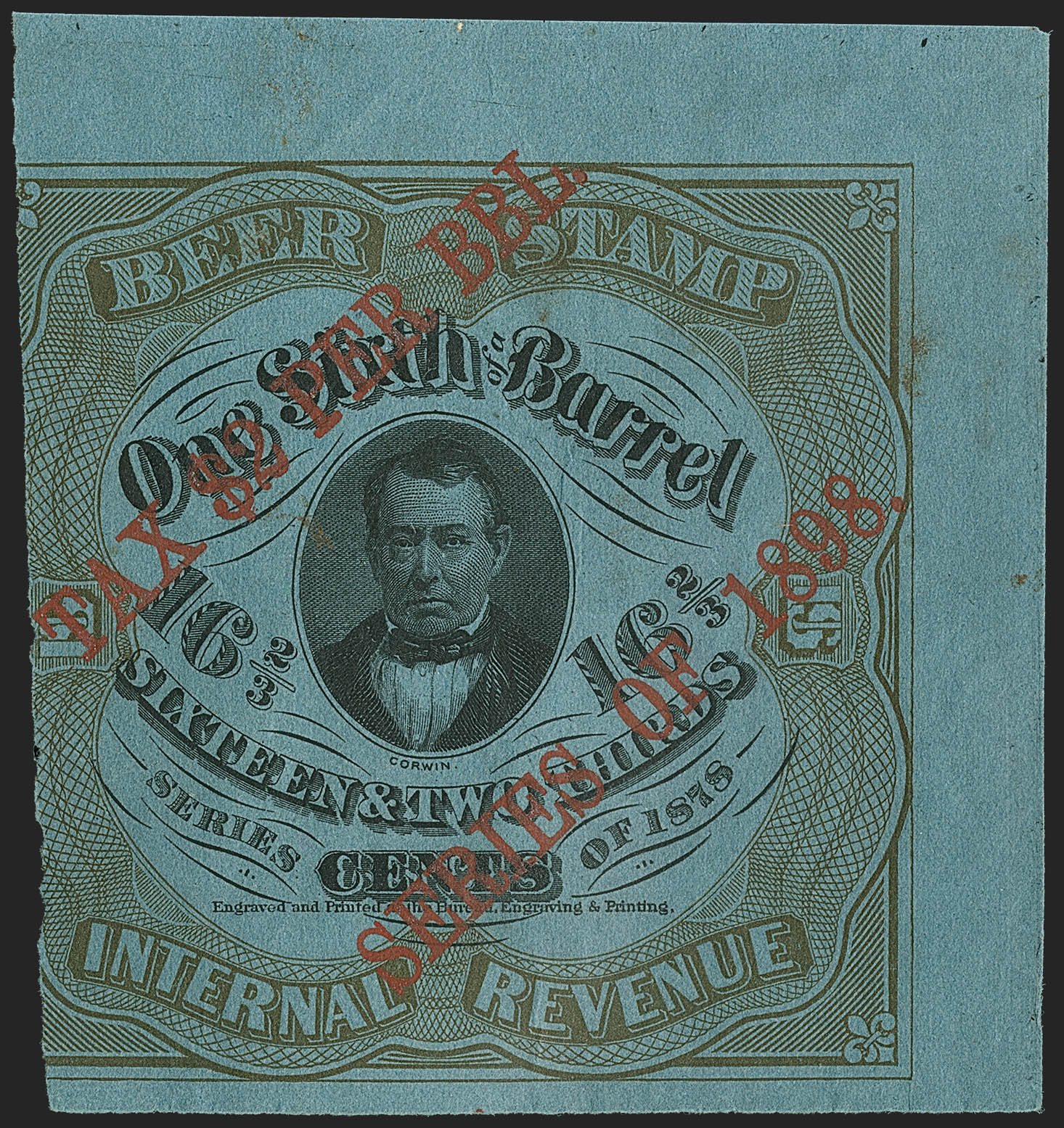 Sale no. 1164 — Lot no. 587 — Siegel Auction Galleries