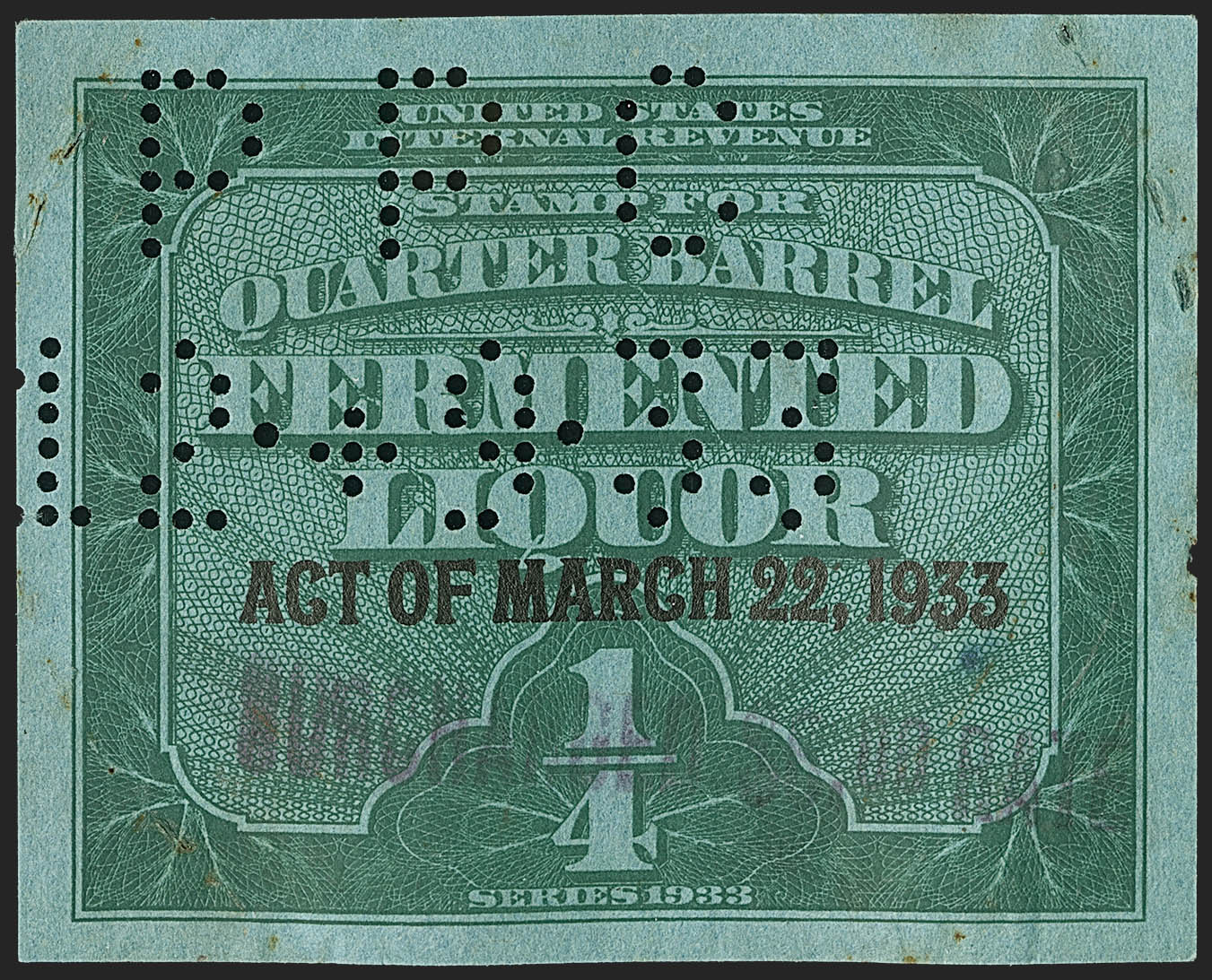 Sale no. 1164 — Lot no. 661 — Siegel Auction Galleries