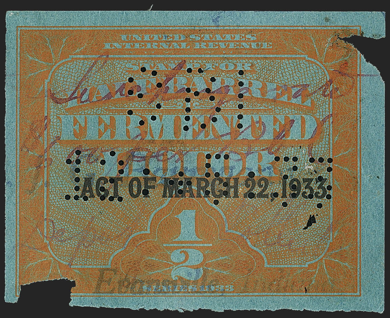 Sale no. 1164 — Lot no. 663 — Siegel Auction Galleries