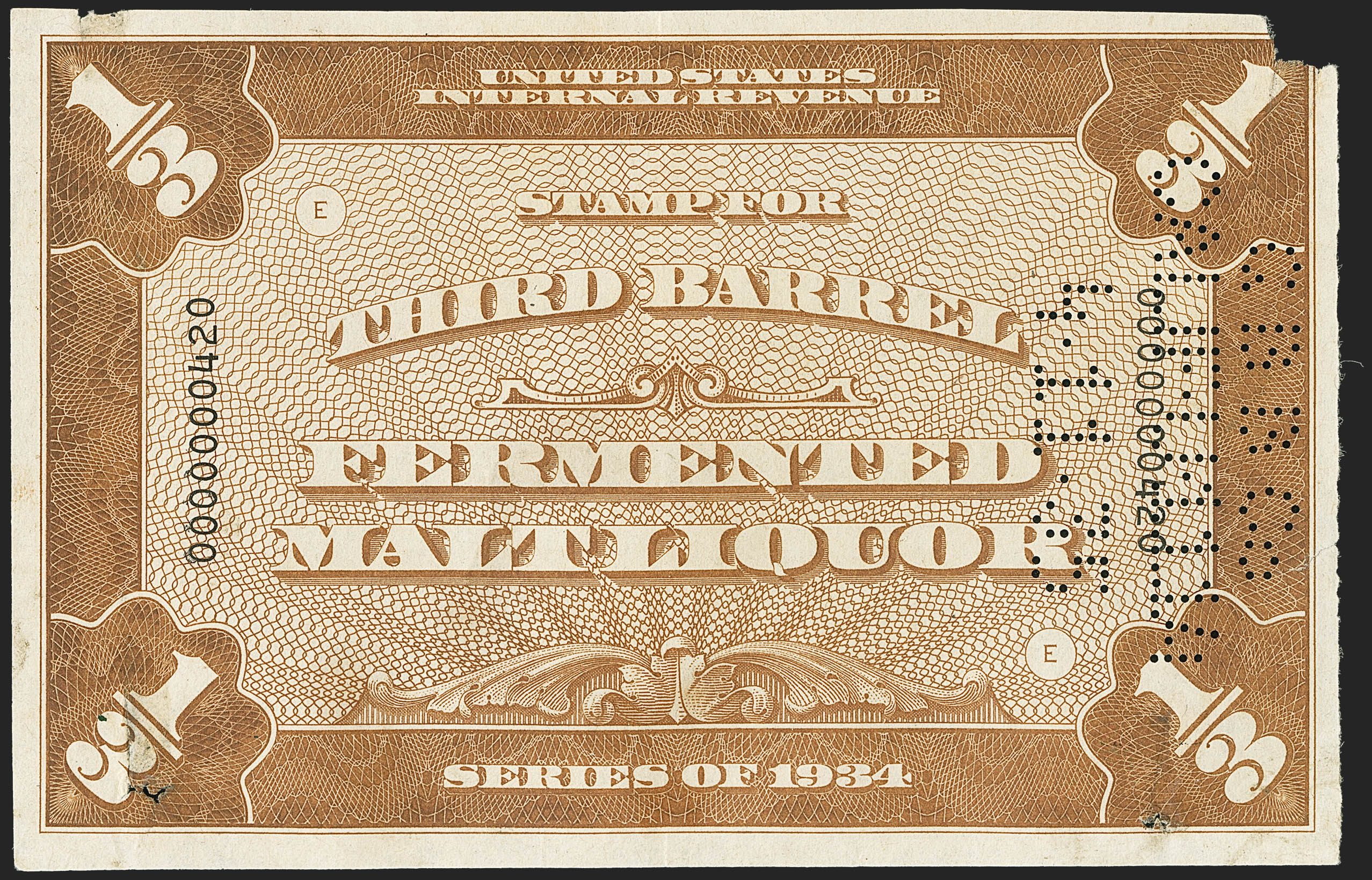 Sale no. 1164 — Lot no. 674 — Siegel Auction Galleries