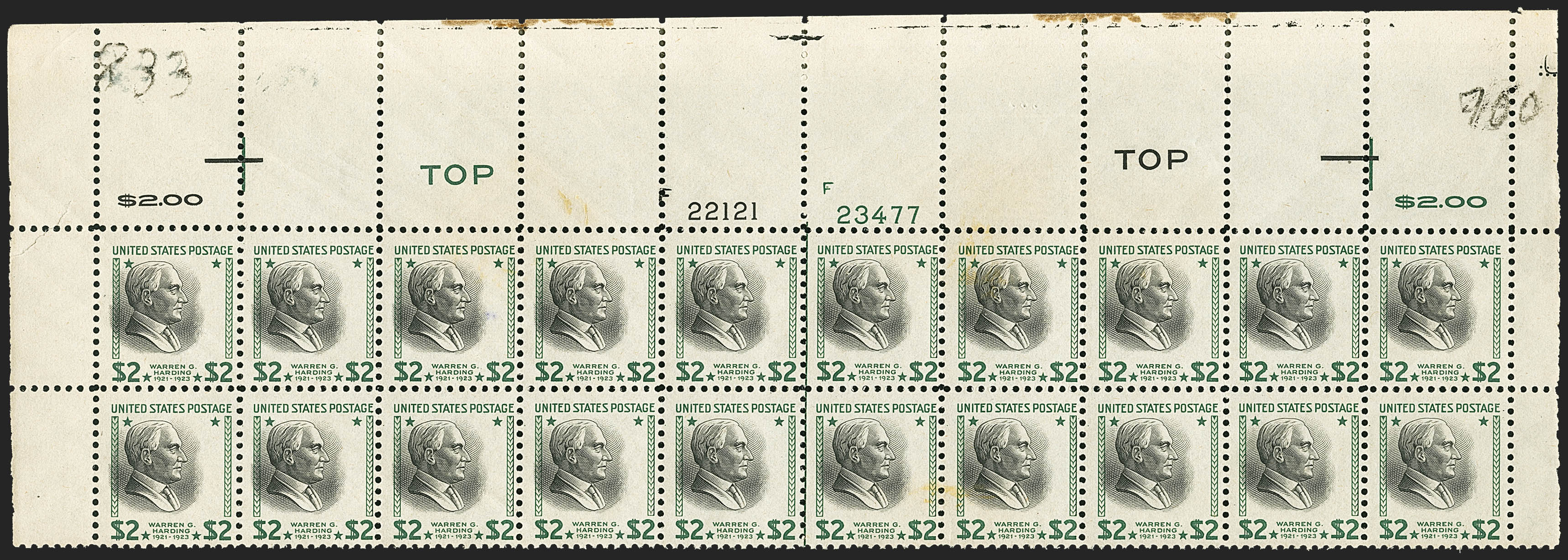 Sale no. 1166 — Lot no. 1173 — Siegel Auction Galleries