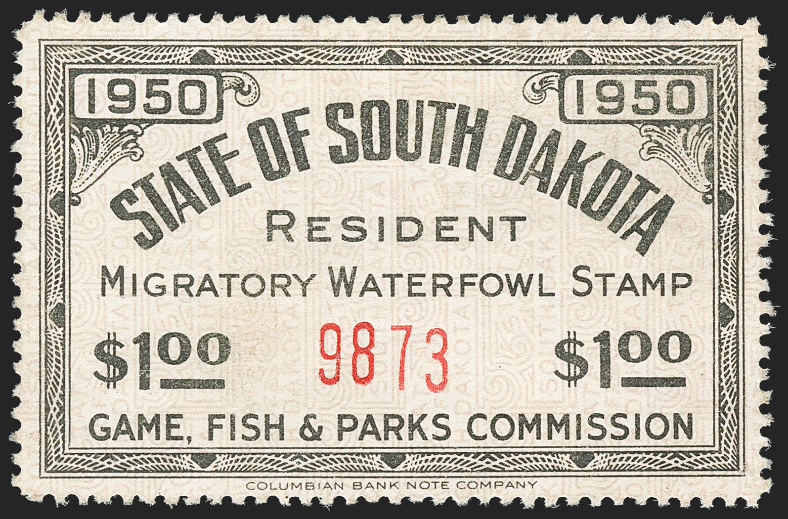 Sale no. 1172 — Lot no. 953 — Siegel Auction Galleries