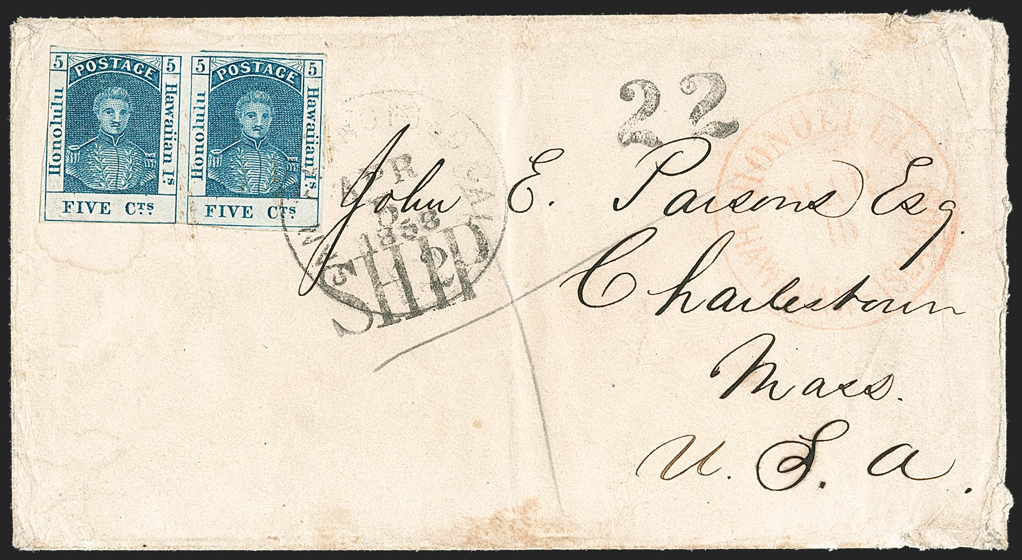 Sale no. 1185 — Lot no. 109 — Siegel Auction Galleries