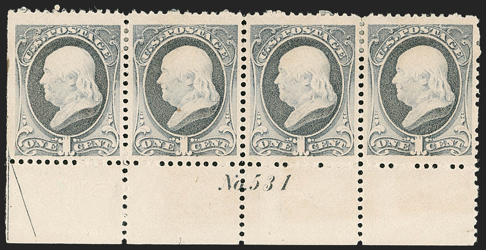 Sale no. 1187 — Lot no. 315 — Siegel Auction Galleries