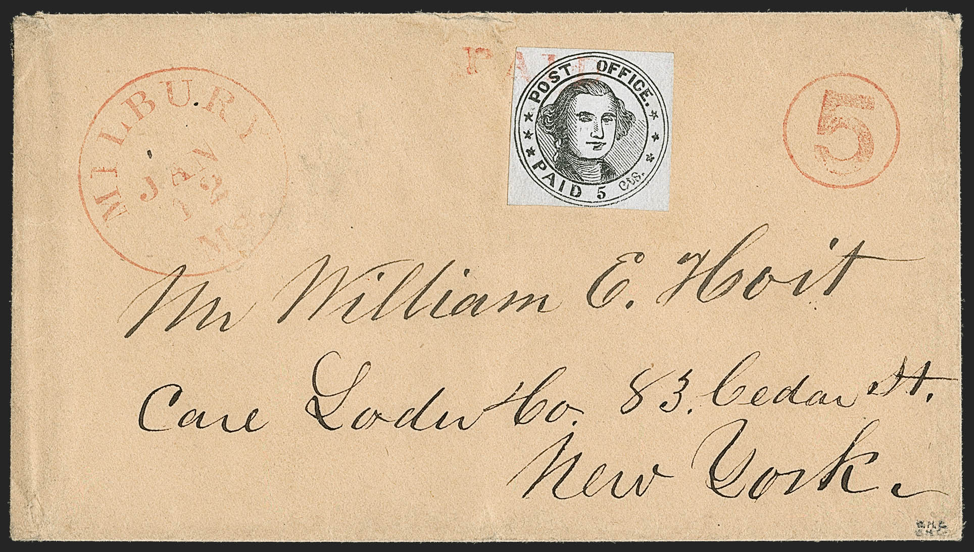 Sale no. 1188 — Lot no. 6 — Siegel Auction Galleries