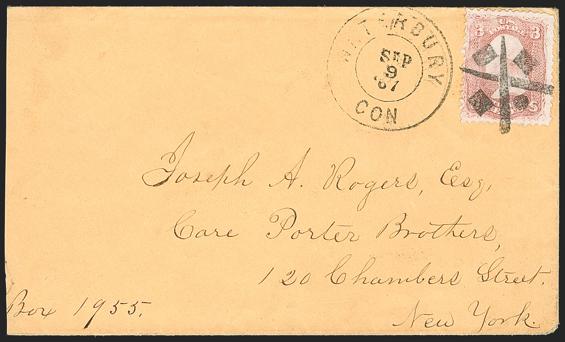 Sale no. 1188 — Lot no. 75 — Siegel Auction Galleries