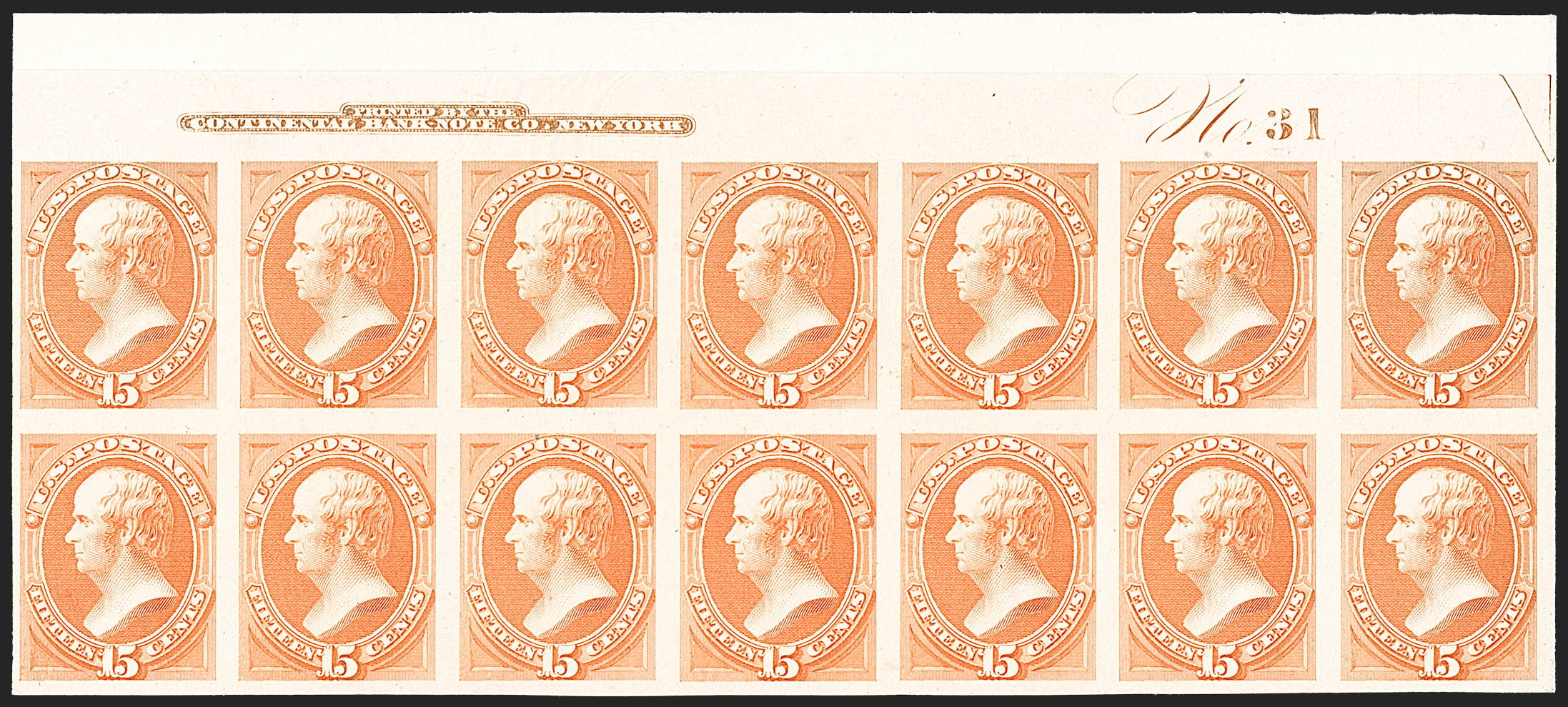 Sale no. 1192 — Lot no. 22 — Siegel Auction Galleries