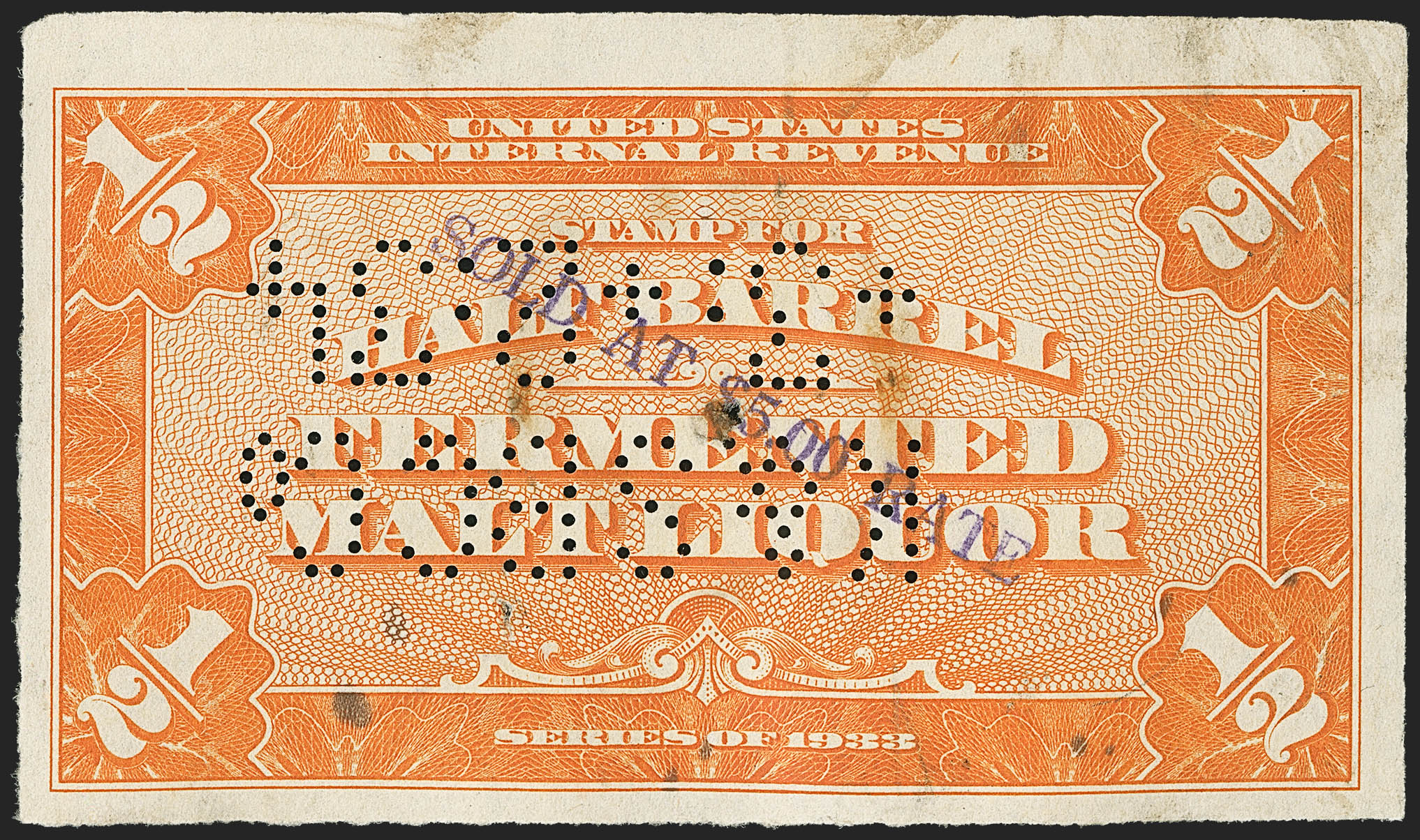 Sale no. 1197 — Lot no. 2220 — Siegel Auction Galleries