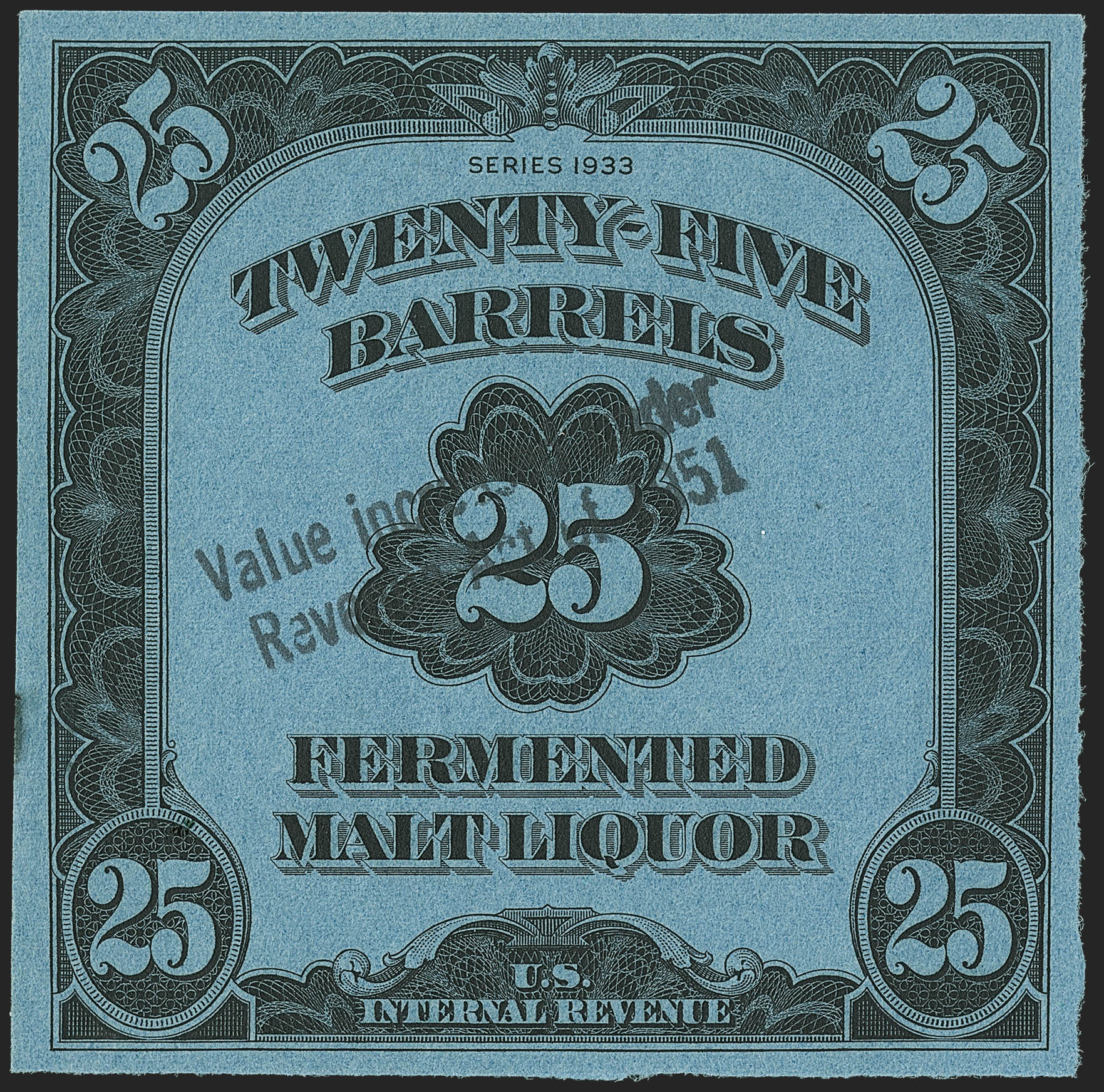 Sale no. 1197 — Lot no. 2225 — Siegel Auction Galleries