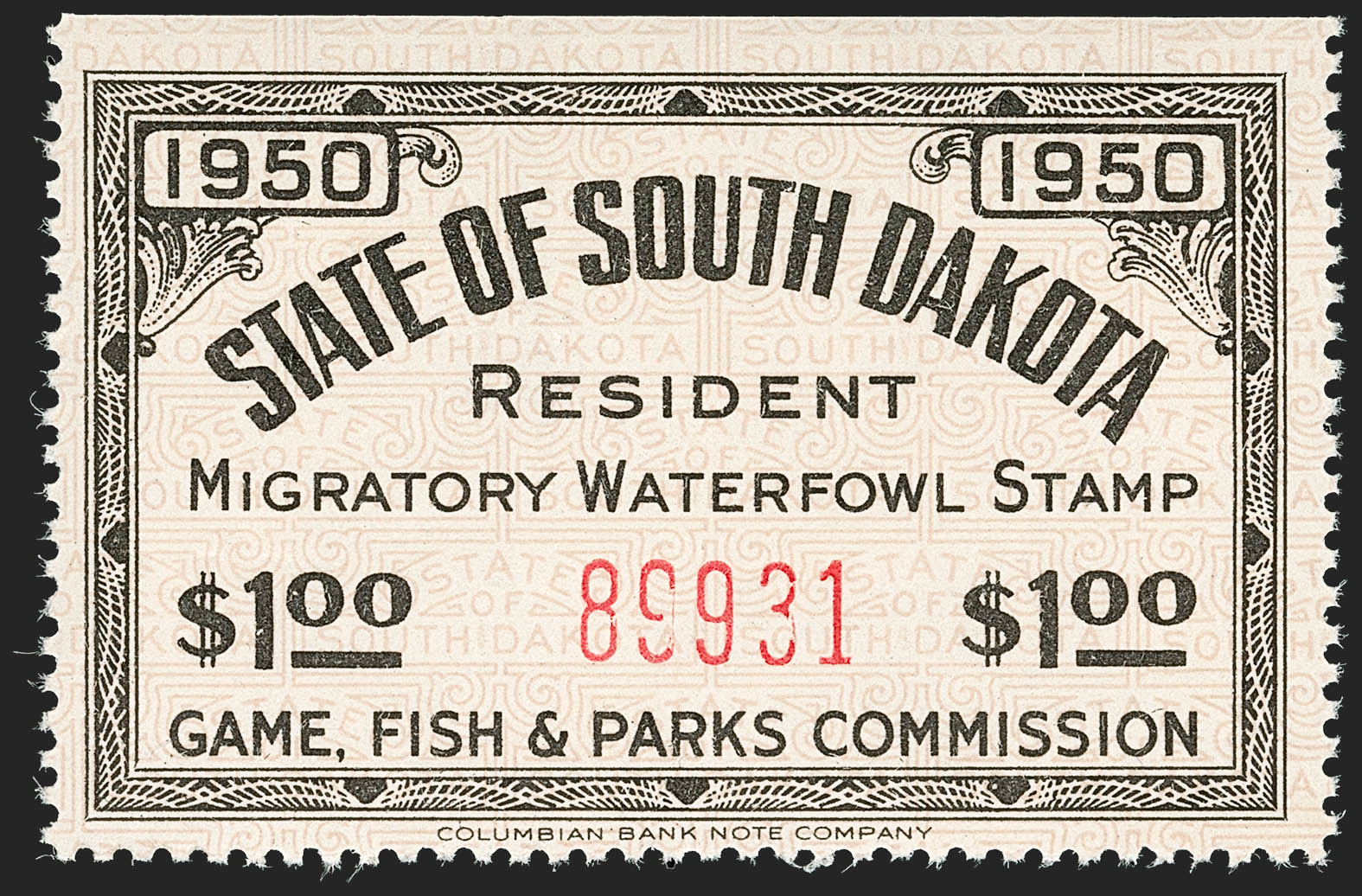 Sale no. 1197 — Lot no. 2248 — Siegel Auction Galleries