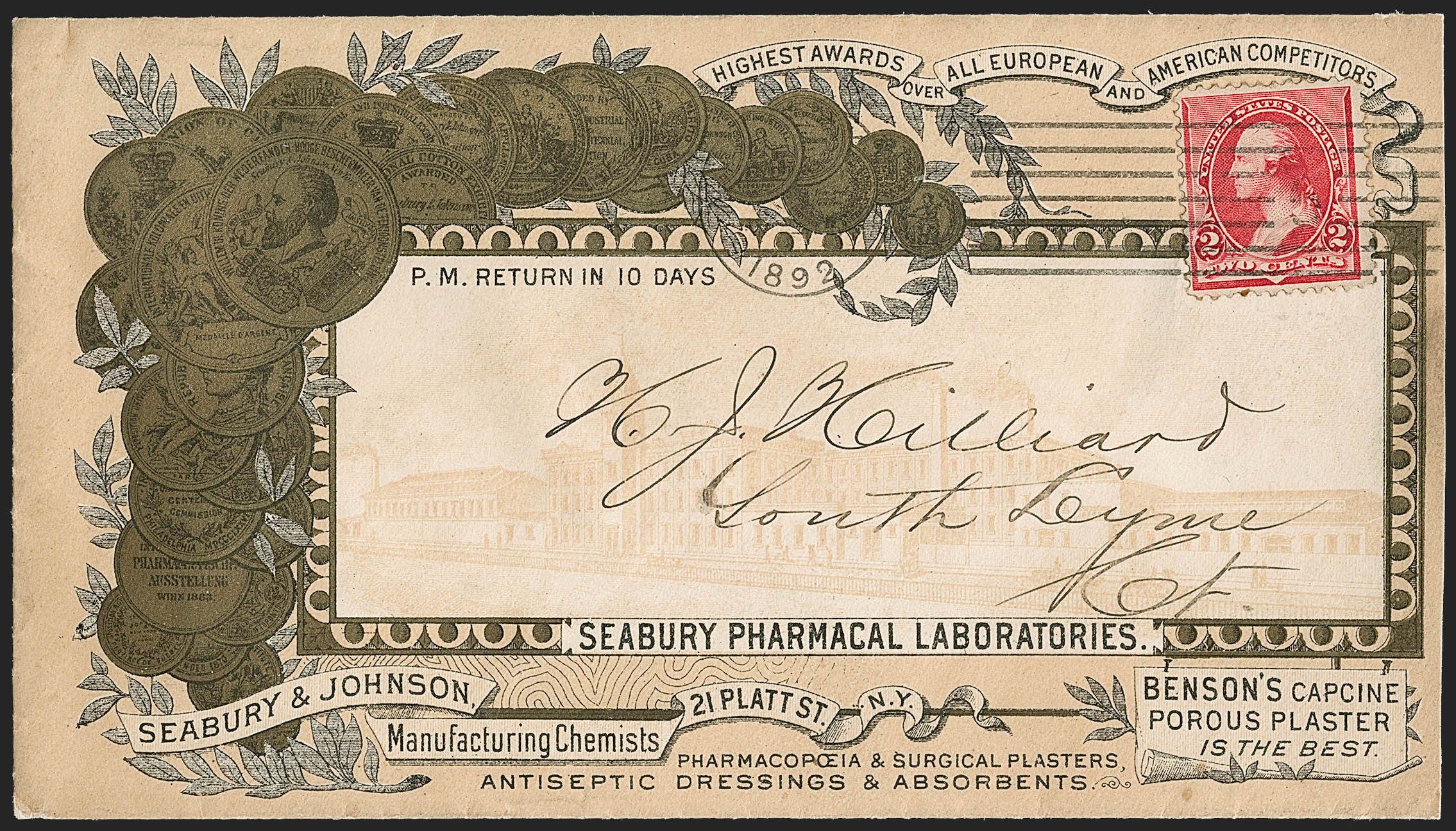 Sale no. 1201 — Lot no. 2104 — Siegel Auction Galleries