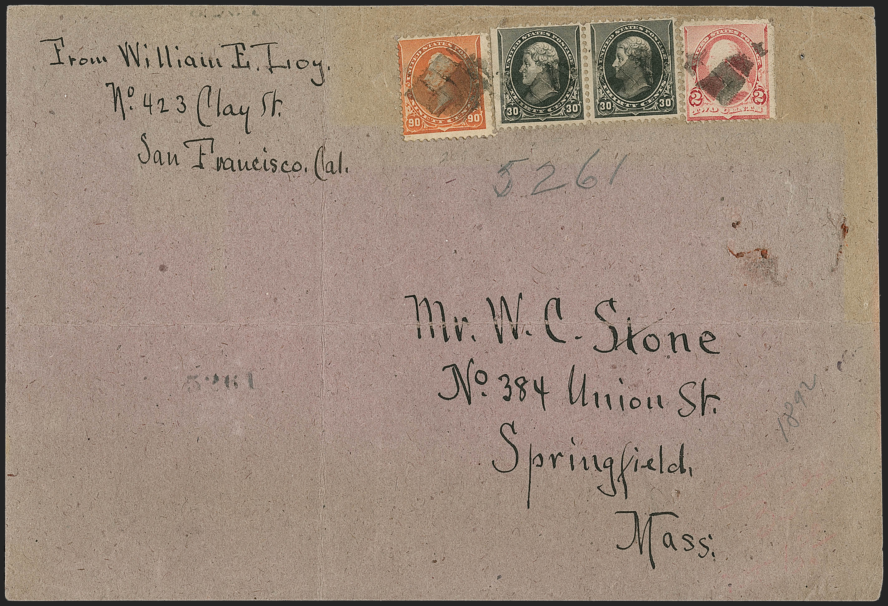 Sale no. 1201 — Lot no. 2109 — Siegel Auction Galleries