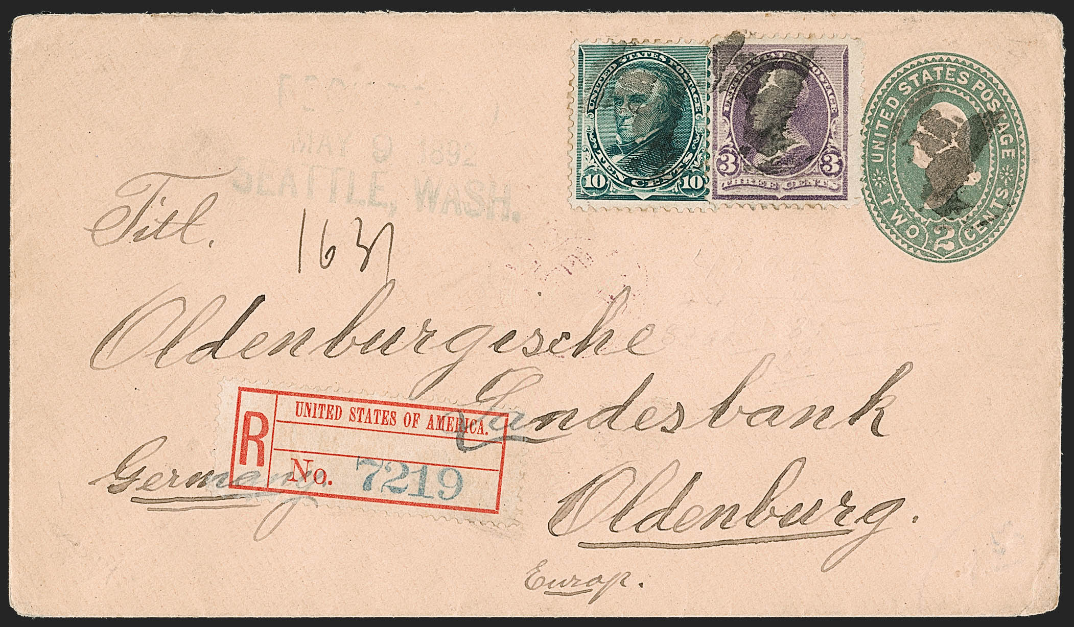 Sale no. 1201 — Lot no. 2128 — Siegel Auction Galleries