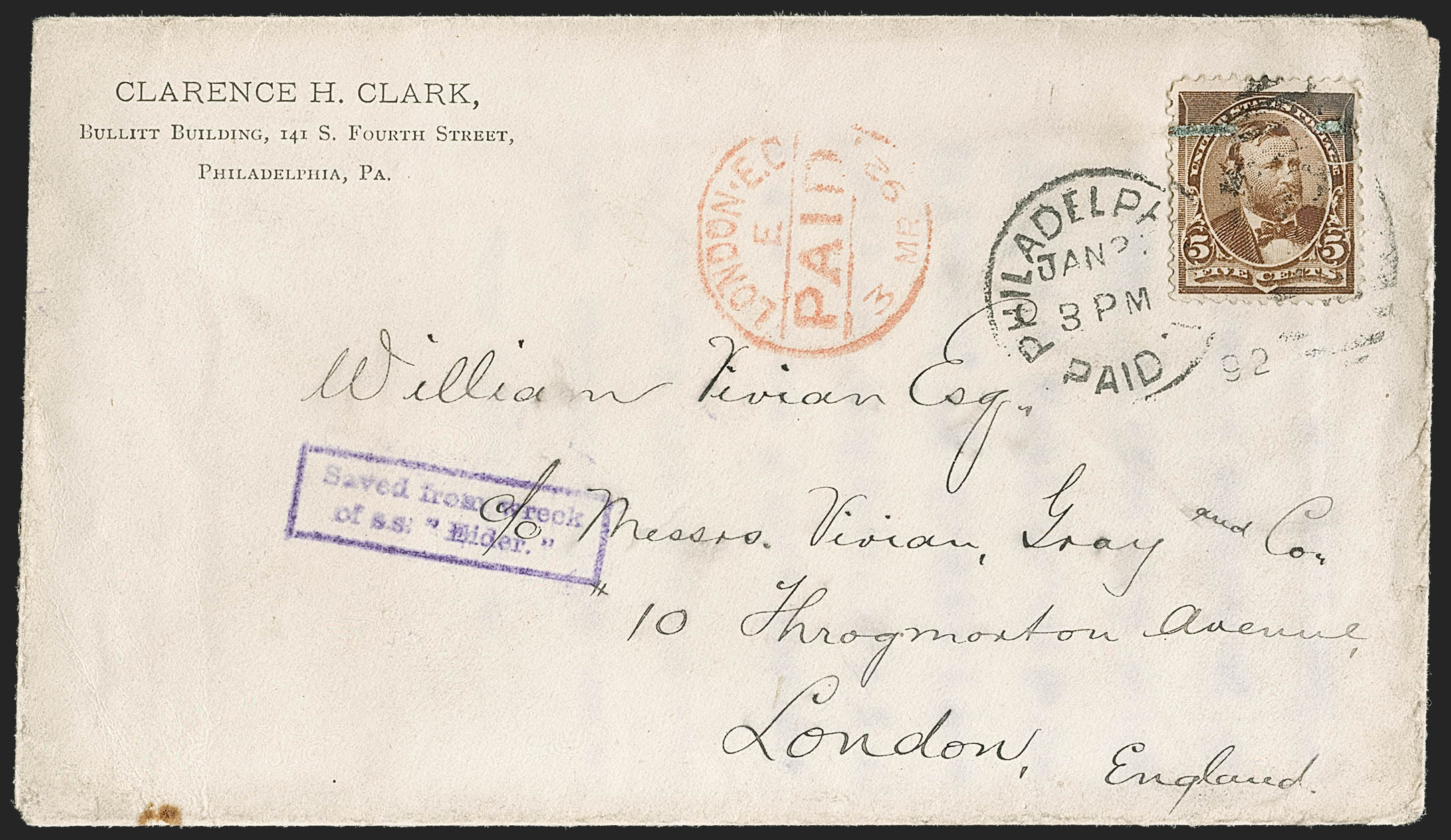 Sale no. 1201 — Lot no. 2140 — Siegel Auction Galleries