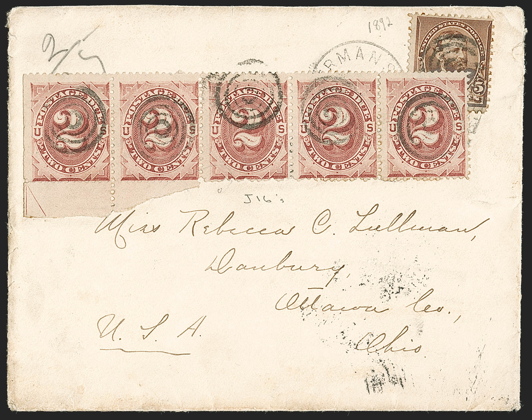 Sale no. 1201 — Lot no. 2142 — Siegel Auction Galleries