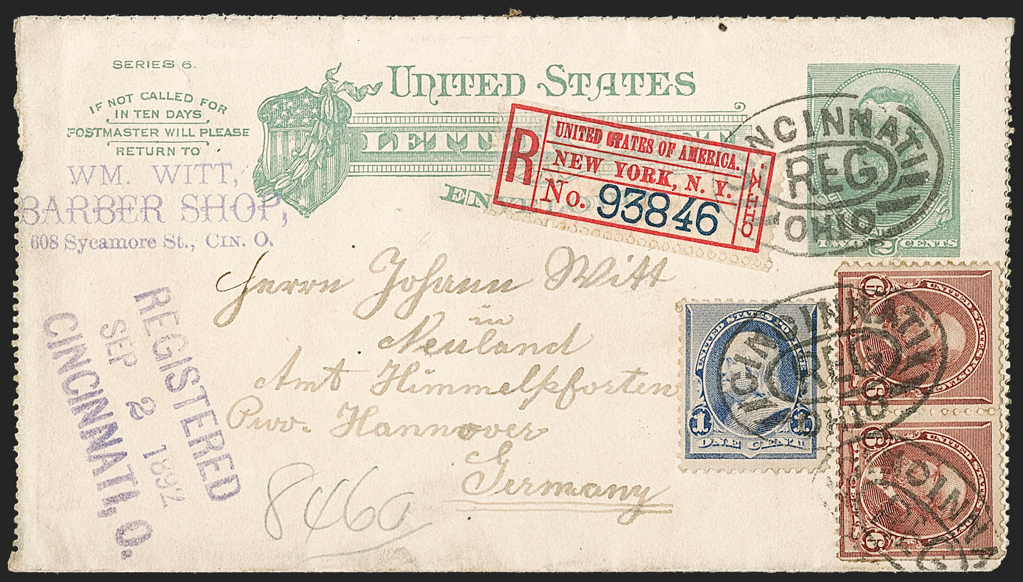 Sale no. 1201 — Lot no. 2159 — Siegel Auction Galleries