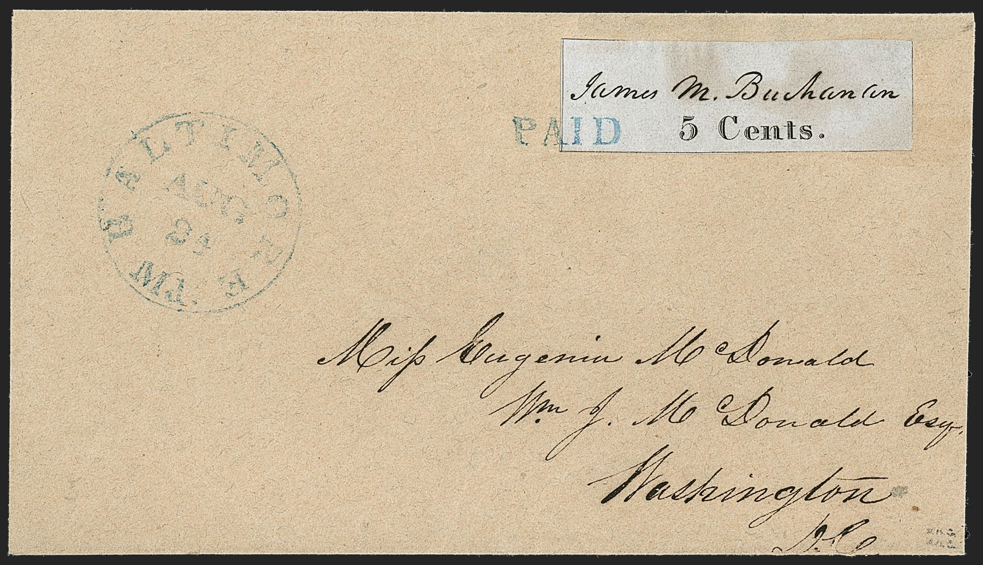 Sale no. 1205 — Lot no. 2007 — Siegel Auction Galleries