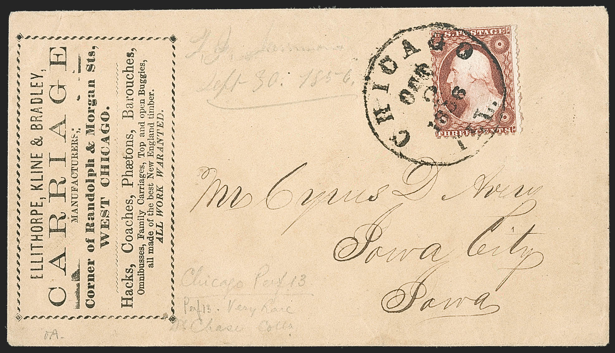 Sale no. 1205 — Lot no. 2021 — Siegel Auction Galleries