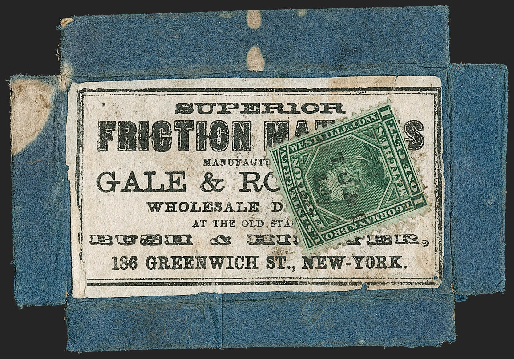 Sale no. 1206 — Lot no. 820 — Siegel Auction Galleries