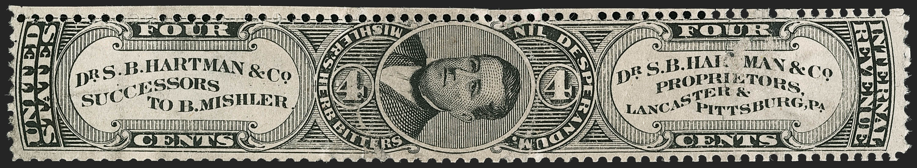 Sale no. 1206 — Lot no. 834 — Siegel Auction Galleries