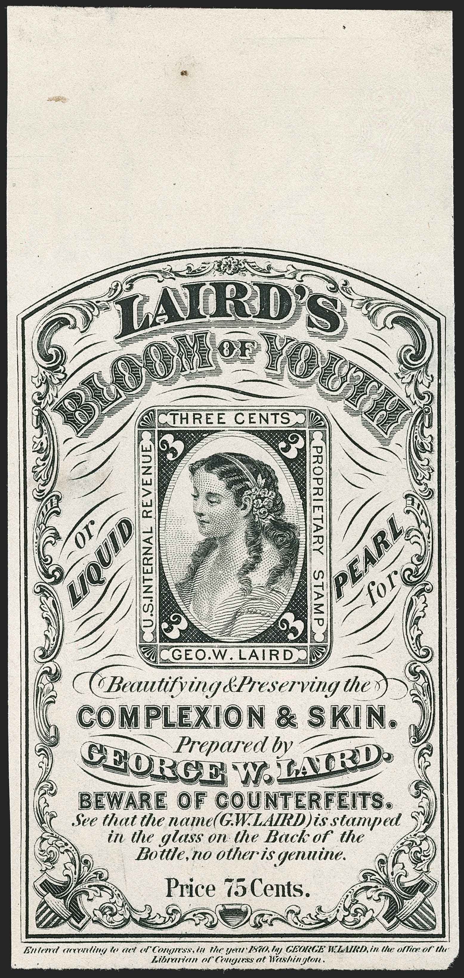 Sale no. 1206 — Lot no. 860 — Siegel Auction Galleries