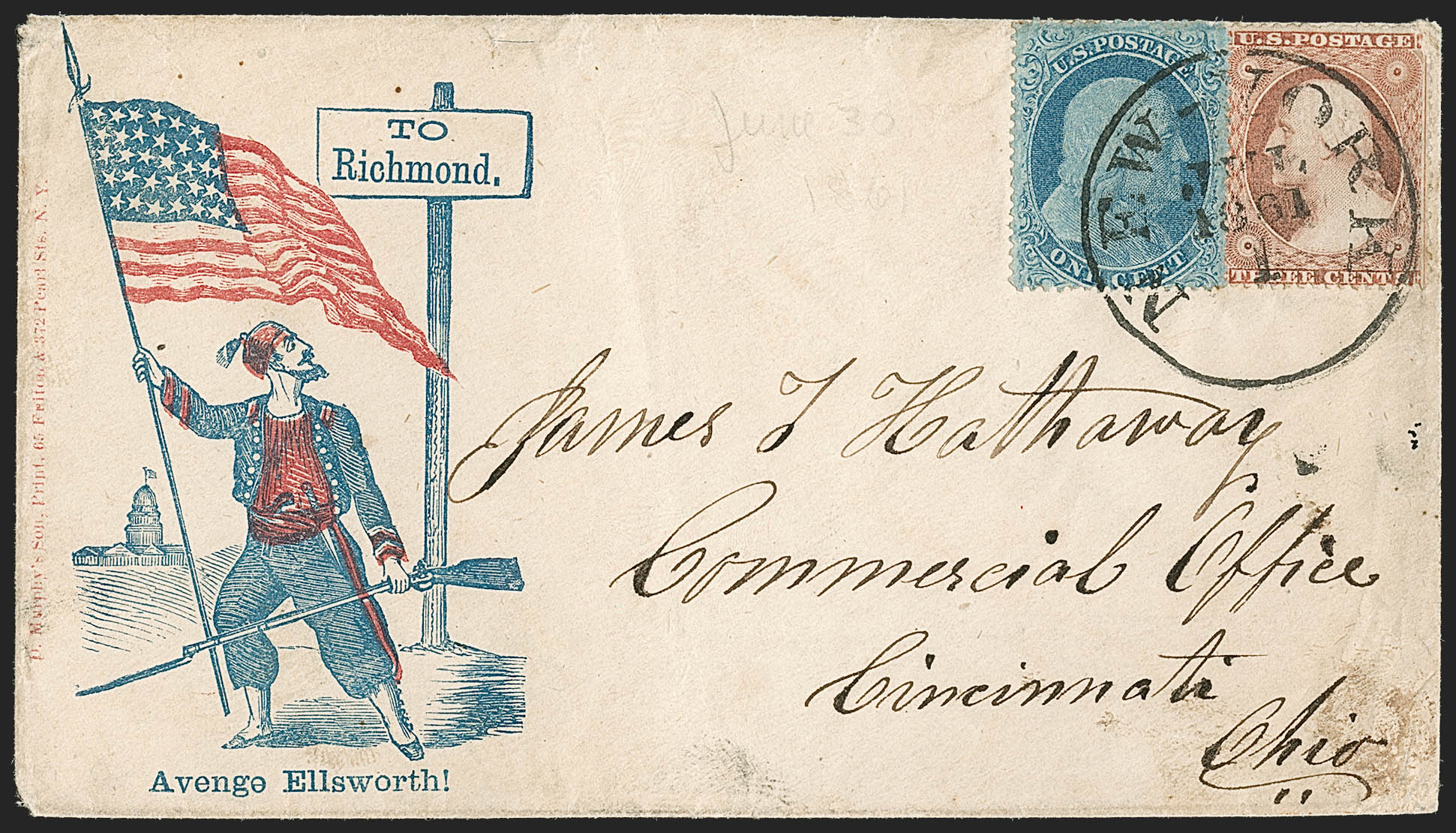 Sale no. 1206 — Lot no. 972 — Siegel Auction Galleries