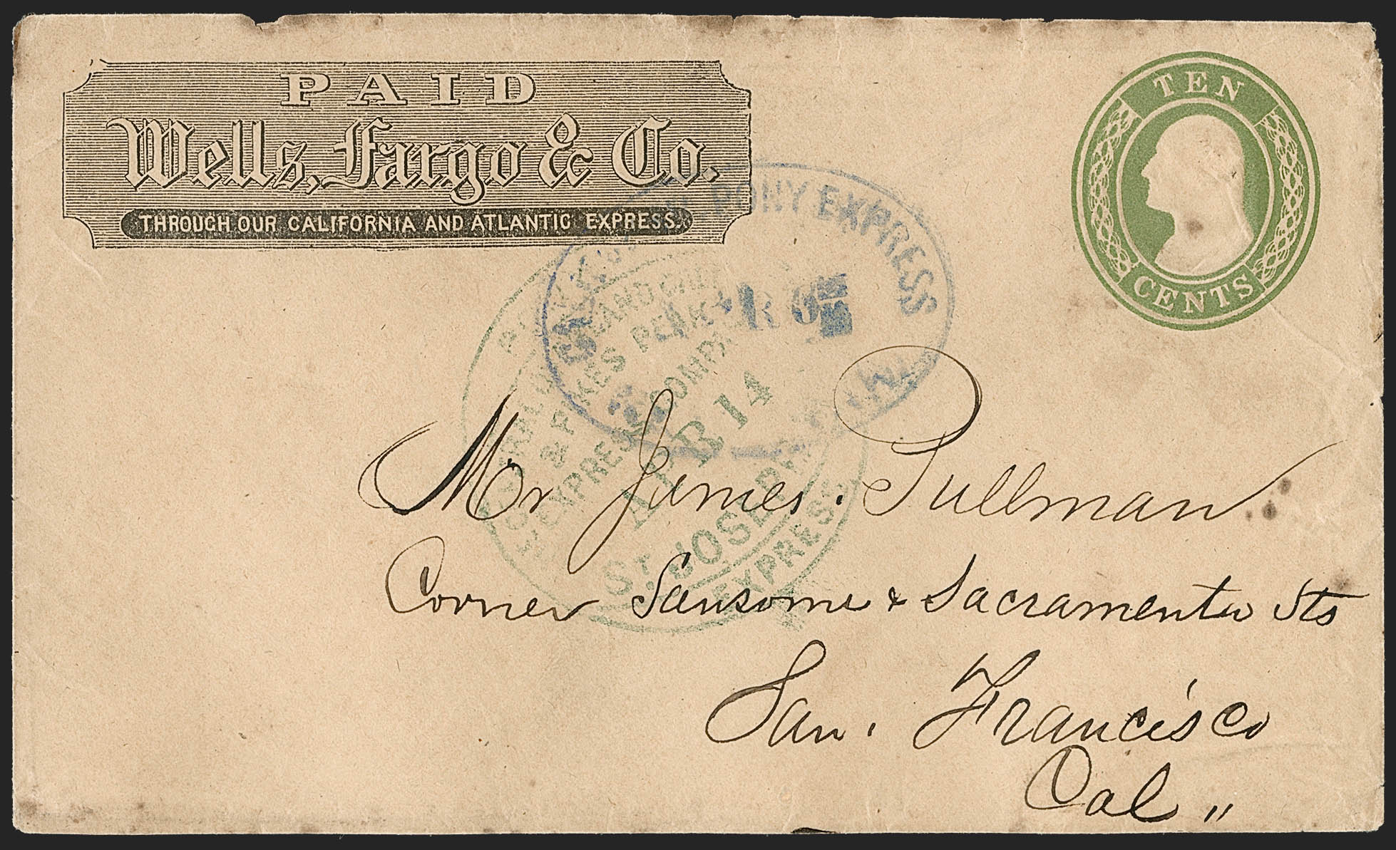 Sale no. 1207 — Lot no. 18 — Siegel Auction Galleries