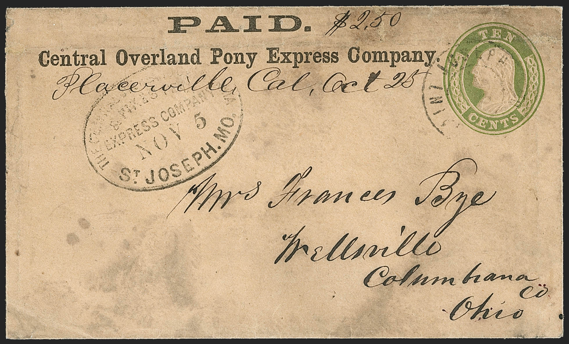 Sale no. 1207 — Lot no. 6 — Siegel Auction Galleries