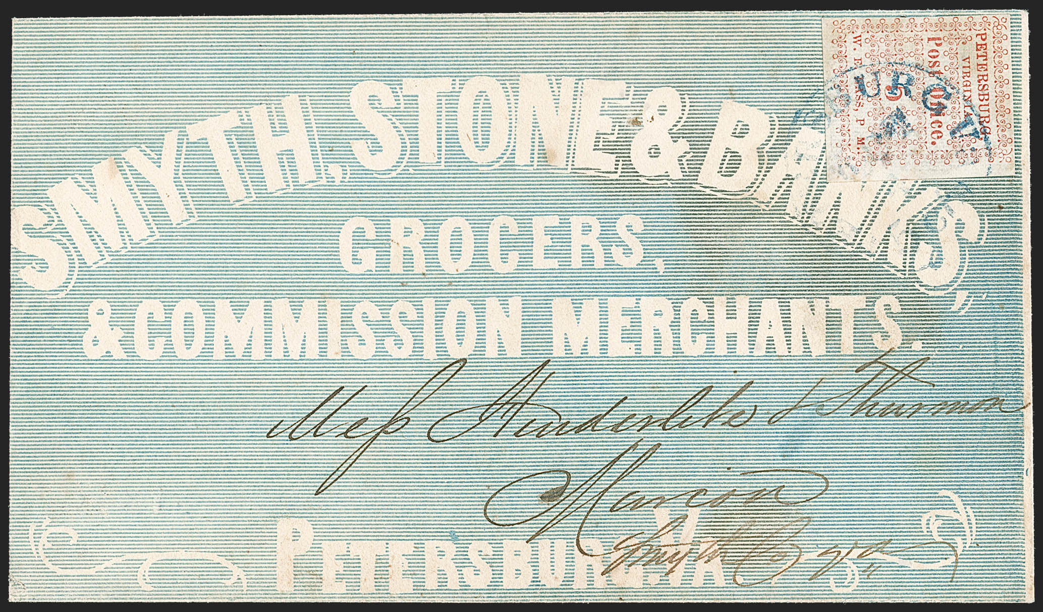 Sale no. 1208 — Lot no. 134 — Siegel Auction Galleries