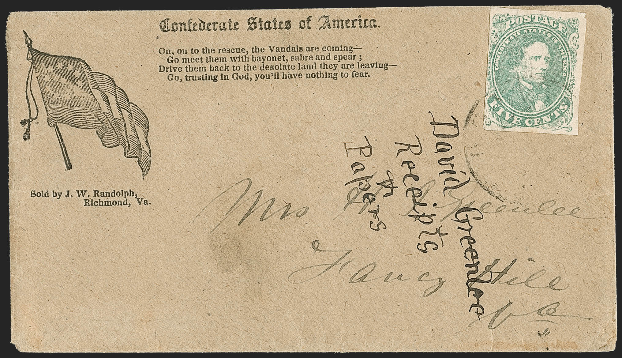 Sale no. 1208 — Lot no. 159 — Siegel Auction Galleries