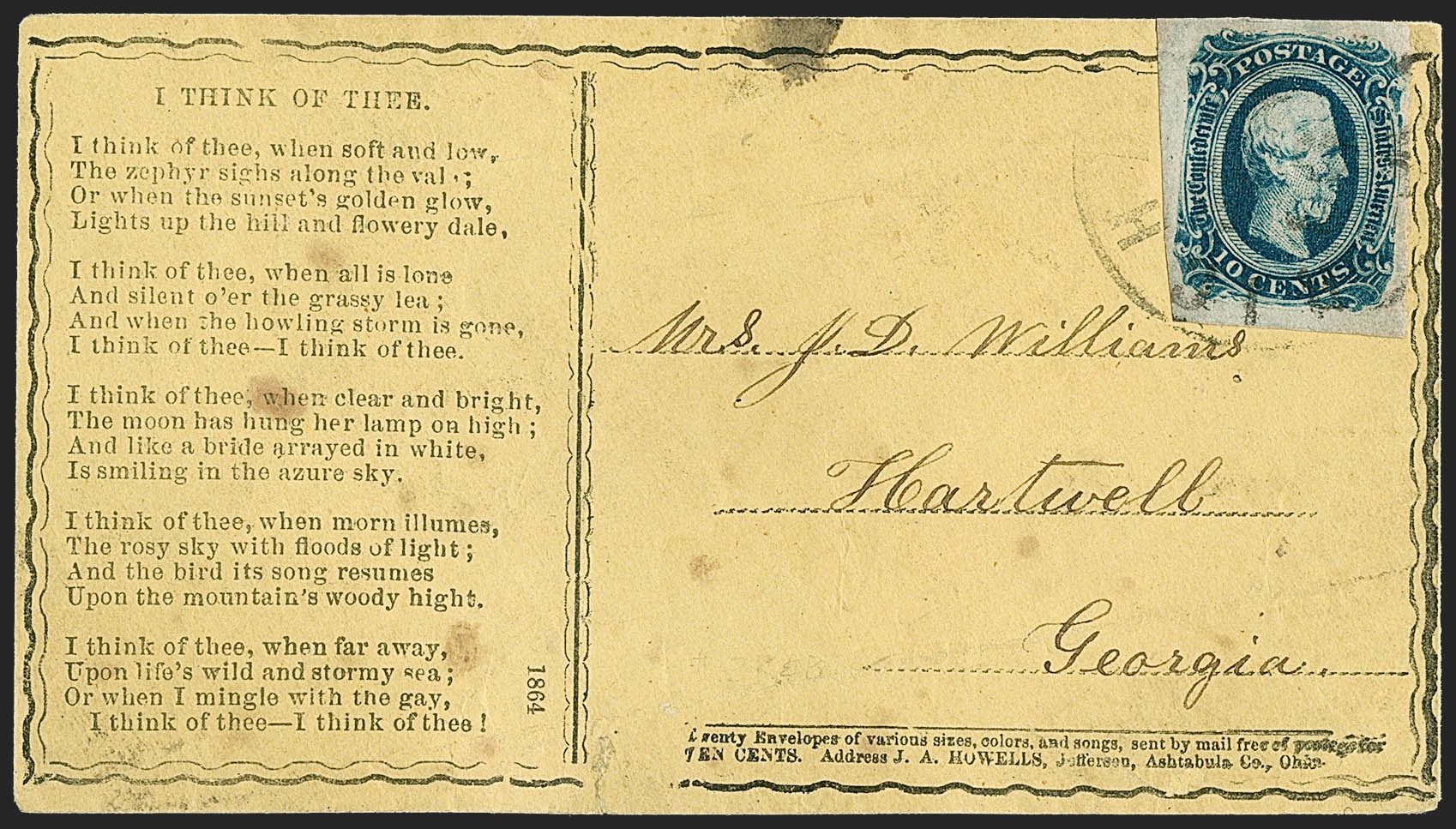 Sale no. 1208 — Lot no. 182 — Siegel Auction Galleries