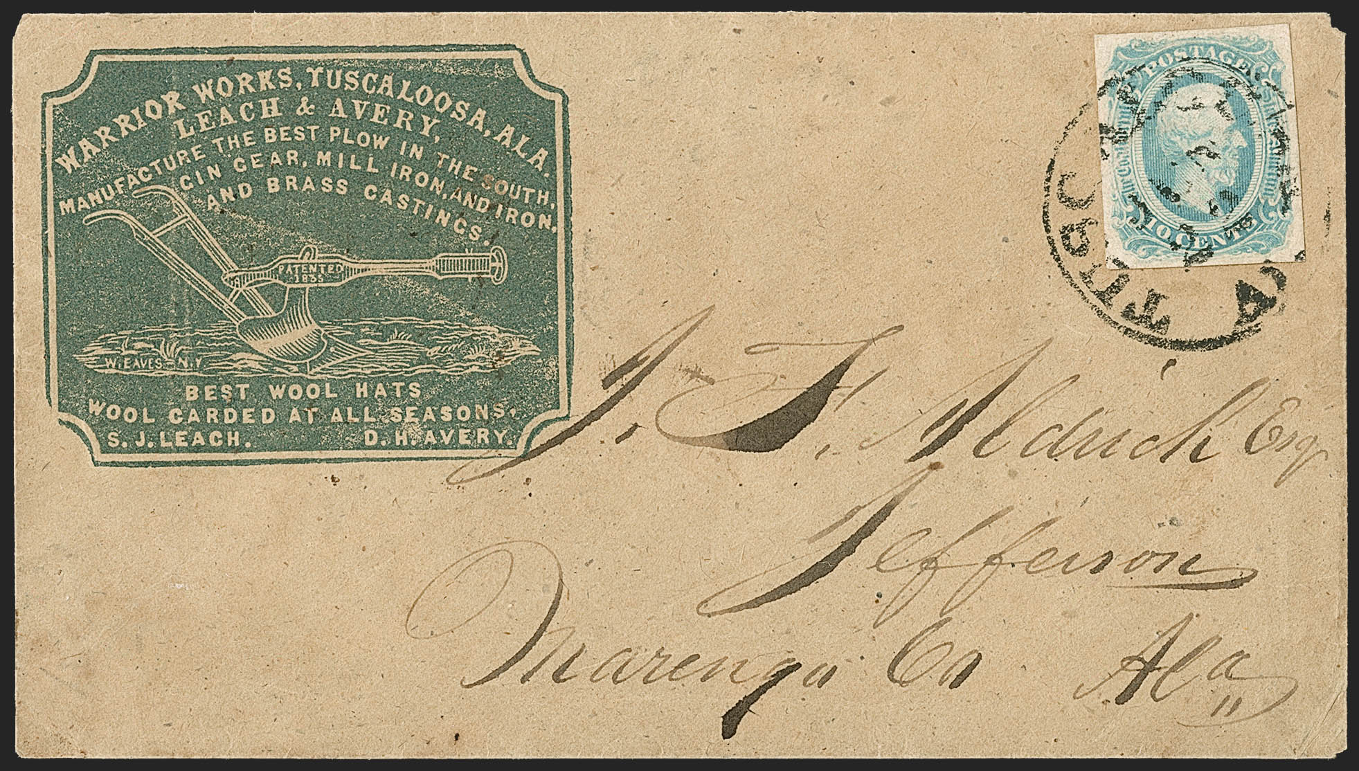 Sale no. 1208 — Lot no. 185 — Siegel Auction Galleries