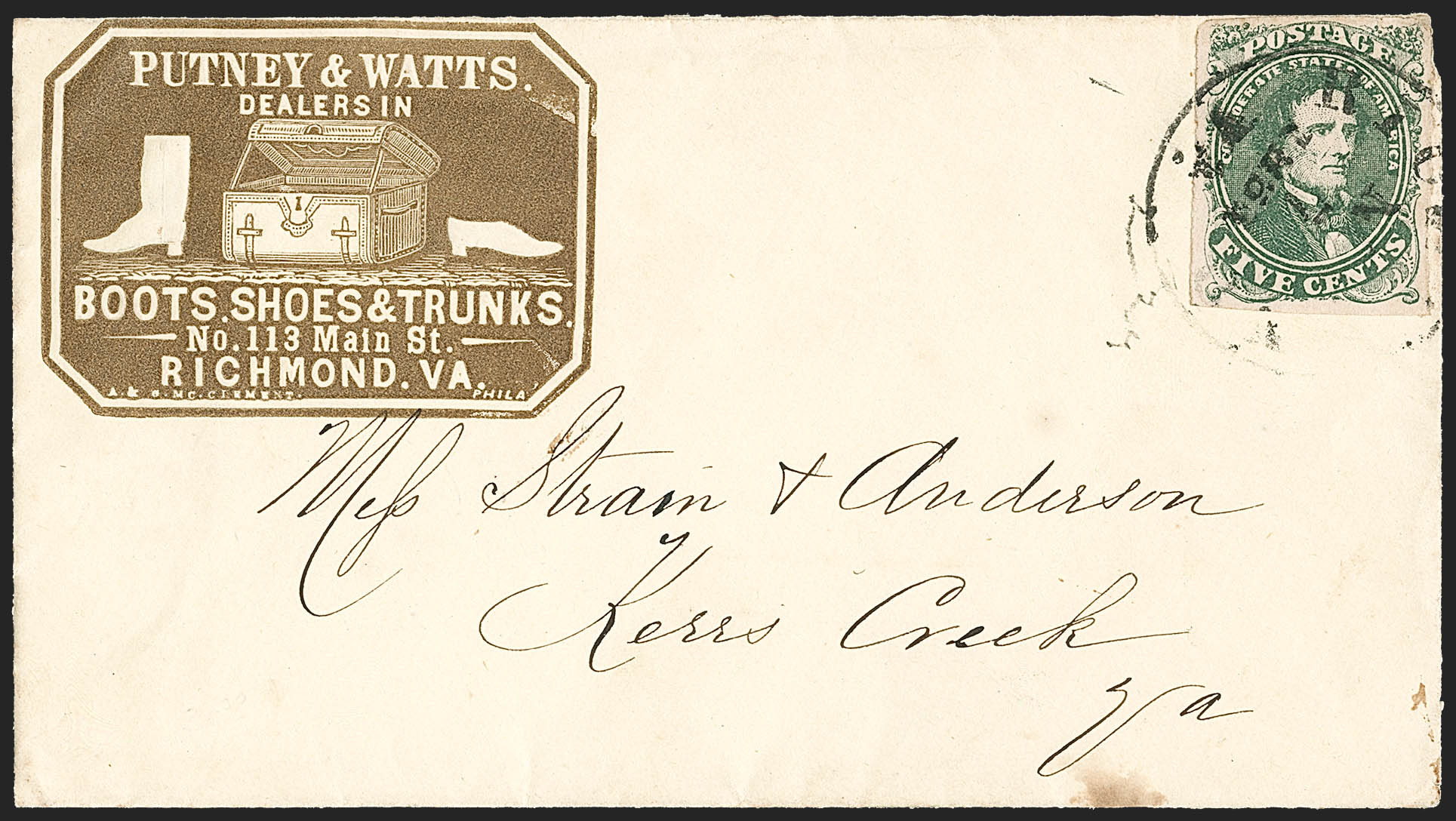 Sale no. 1208 — Lot no. 187 — Siegel Auction Galleries