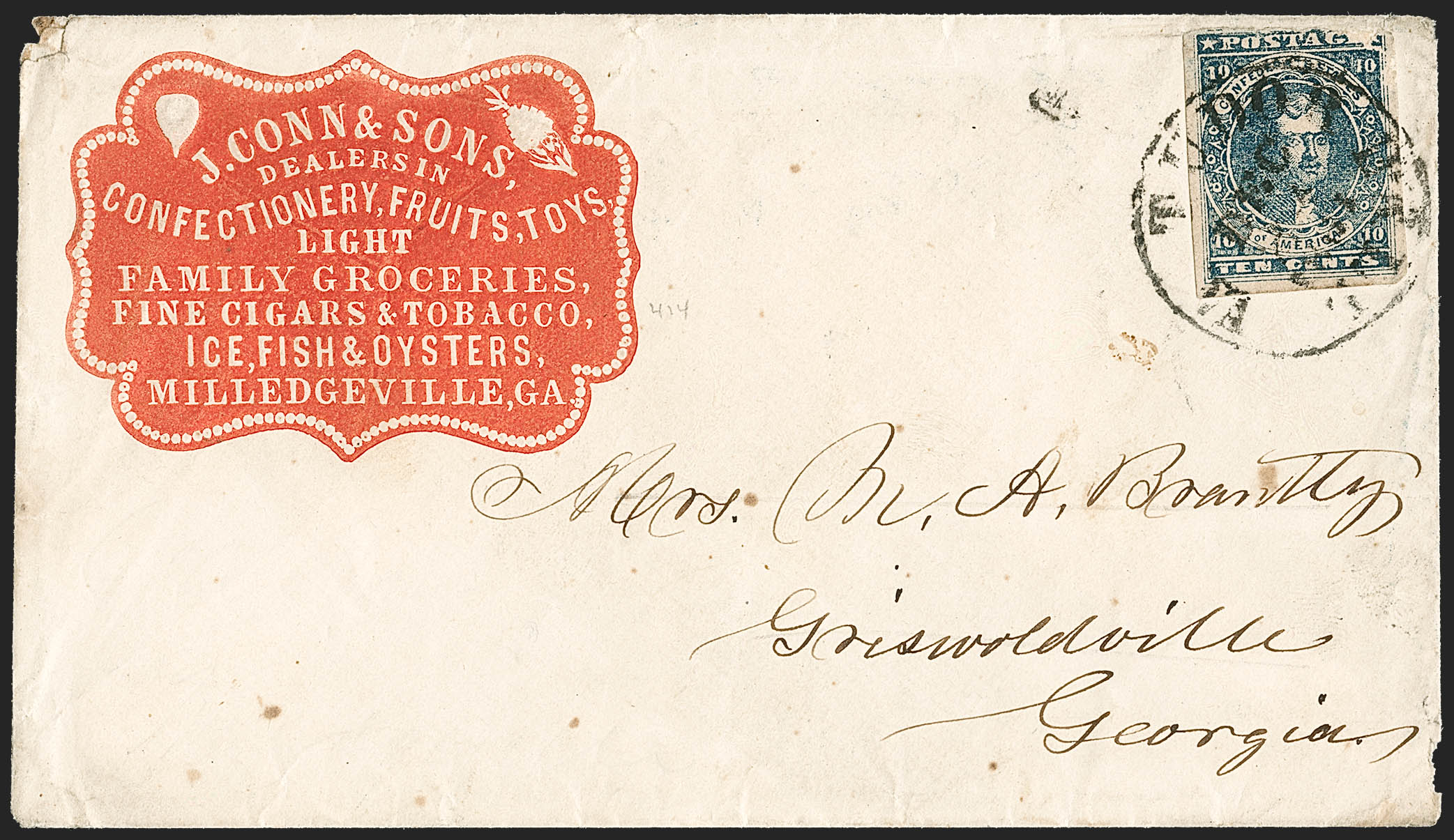 Sale no. 1208 — Lot no. 189 — Siegel Auction Galleries