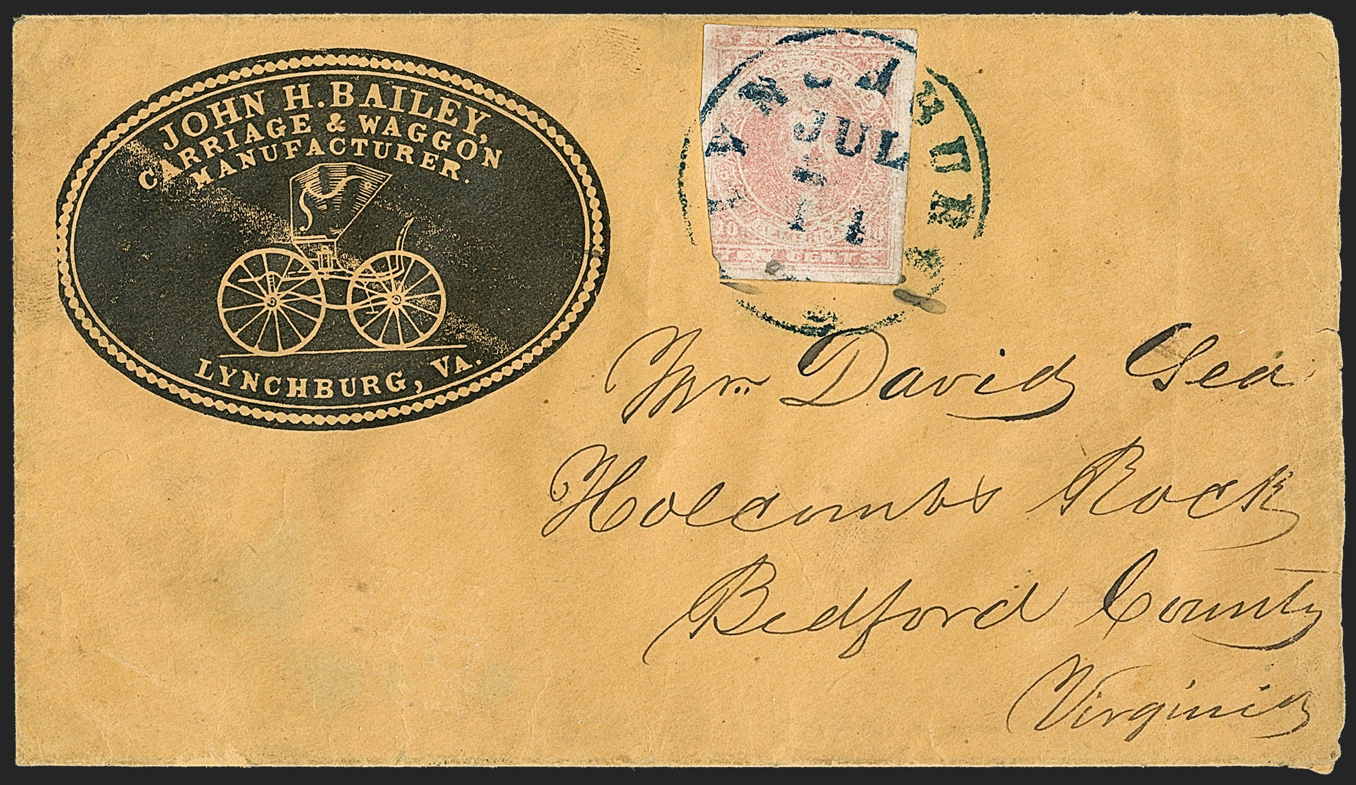 Sale no. 1208 — Lot no. 190 — Siegel Auction Galleries