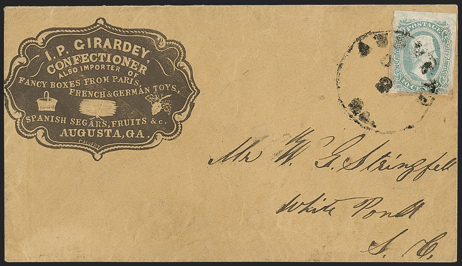 Sale no. 1208 — Lot no. 192 — Siegel Auction Galleries