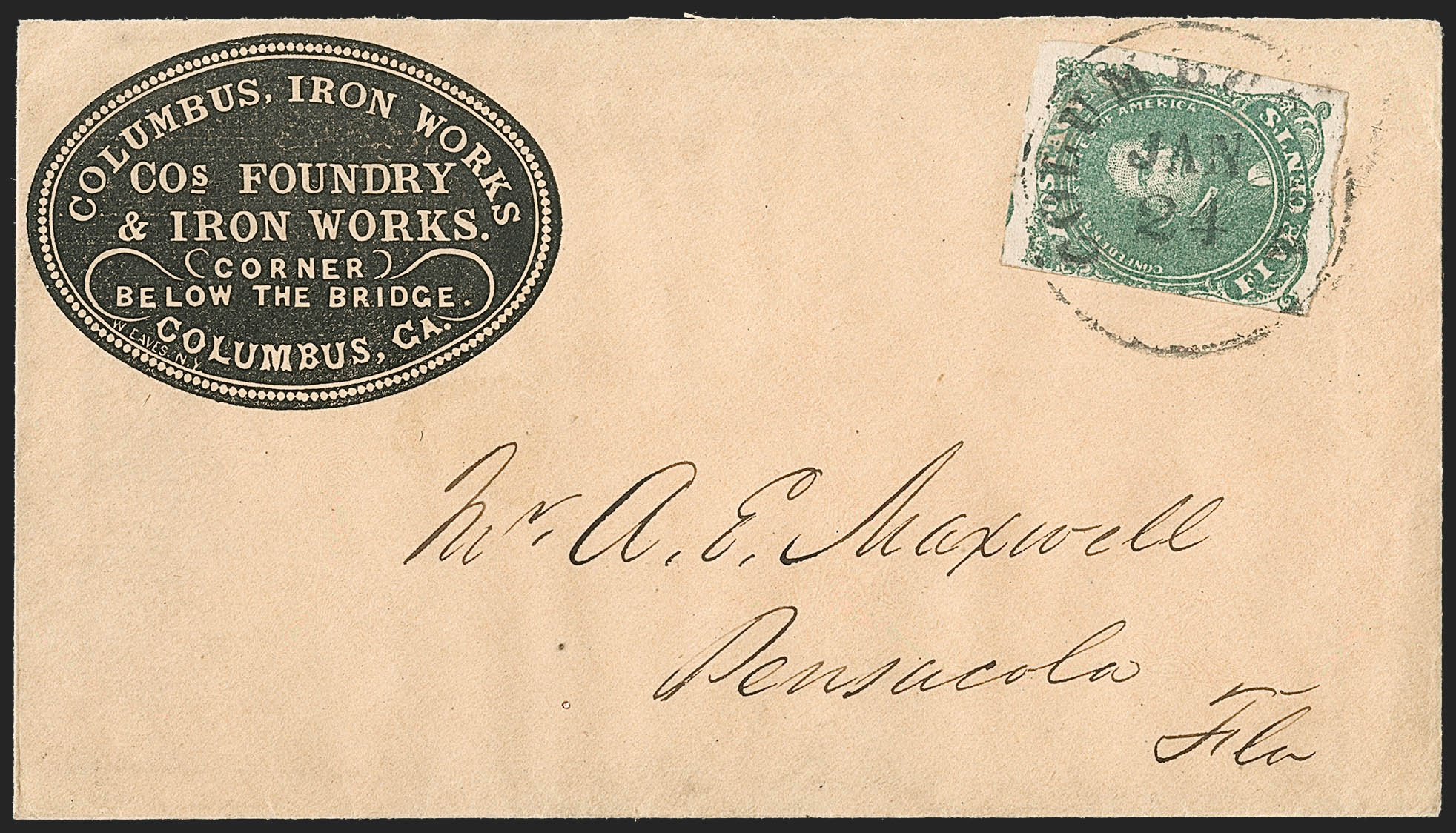 Sale no. 1208 — Lot no. 197 — Siegel Auction Galleries