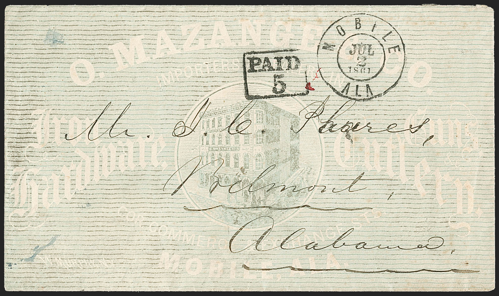 Sale no. 1208 — Lot no. 207 — Siegel Auction Galleries