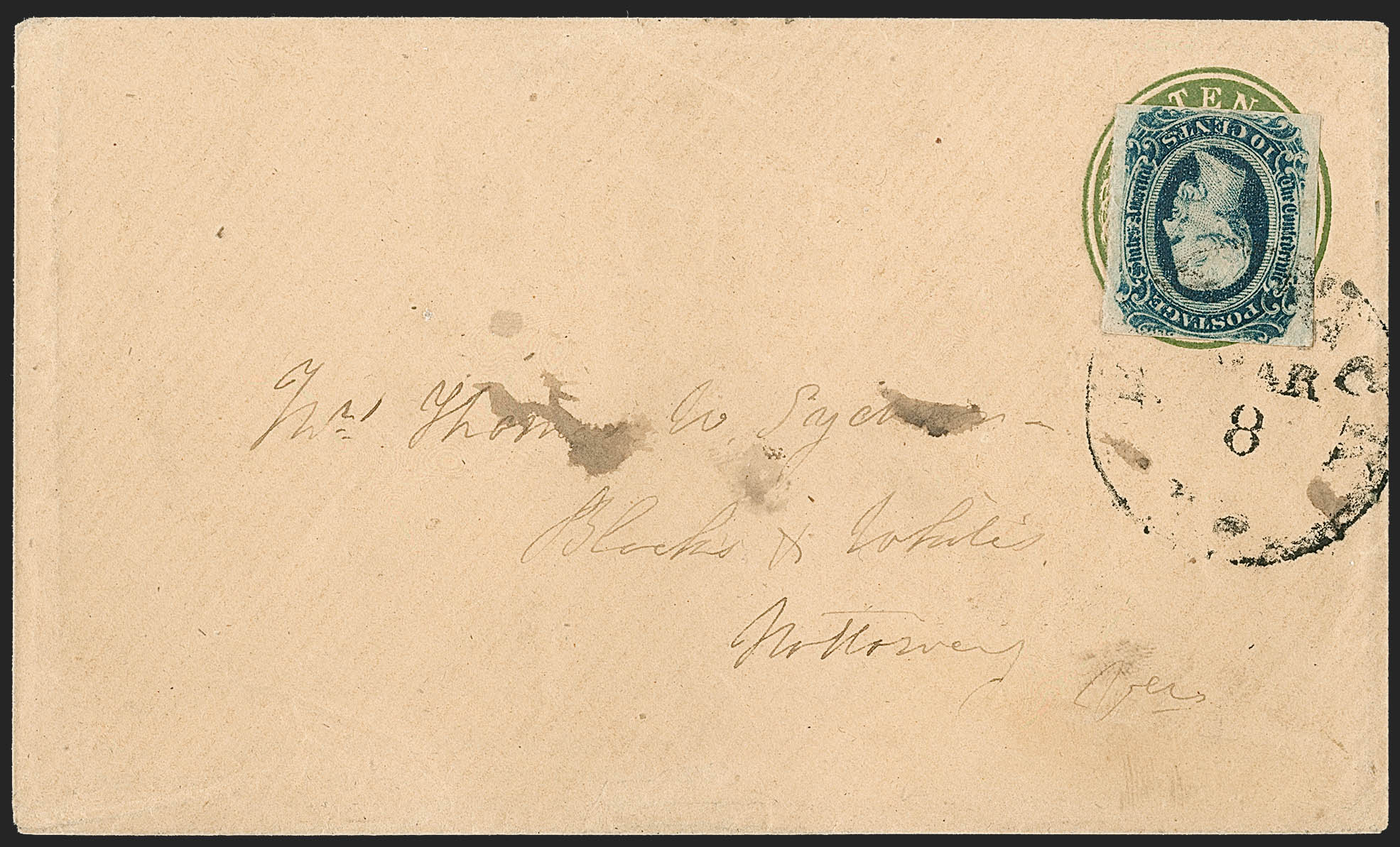 Sale no. 1208 — Lot no. 268 — Siegel Auction Galleries