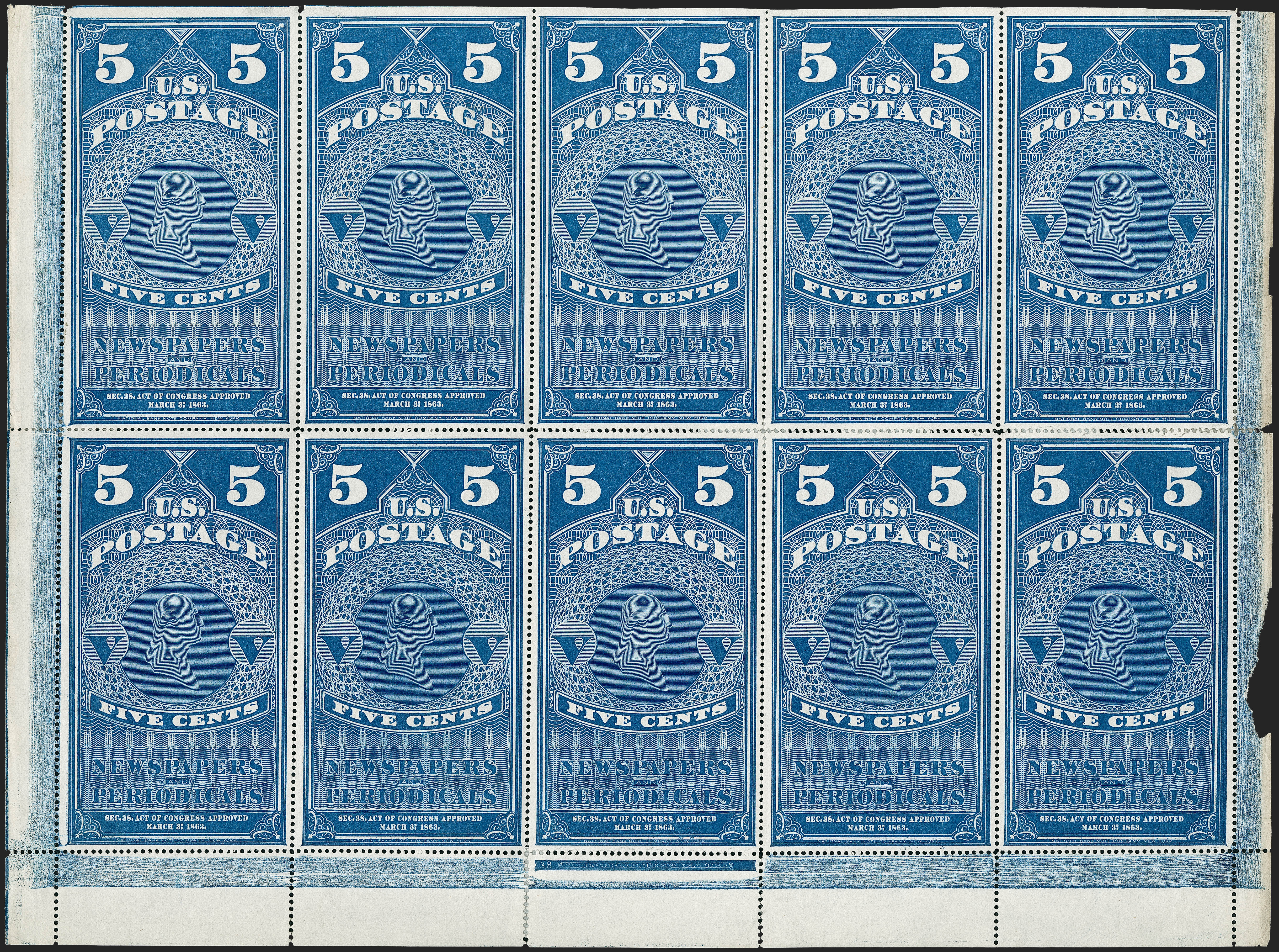 Sale no. 1209 — Lot no. 1380 — Siegel Auction Galleries